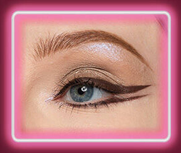 Ce visuel presente un tutoriel pour realiser un look complet sur les yeux en utilisant 4 teintes differentes des ombres a paupieres liquide lid lingerie de NYX Professional Makeup. L'utilisation de ces 4 teintes permet d'avoir un full look avec un double trait d'eye-liner.