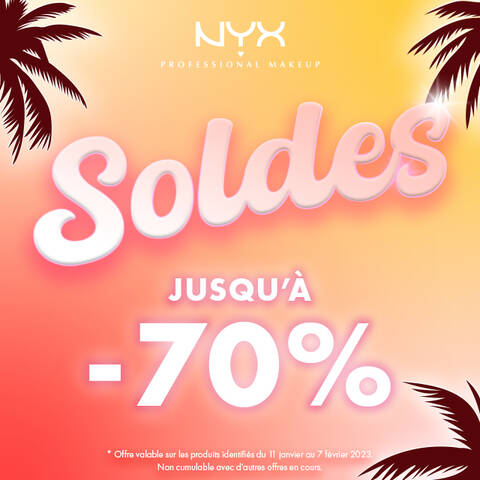 soldes nyx professional makeup