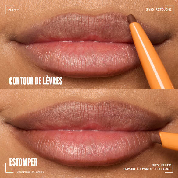 Line with the precise tip for sharp, clean lines and use the flat edge to shape & accentuate inner corners.