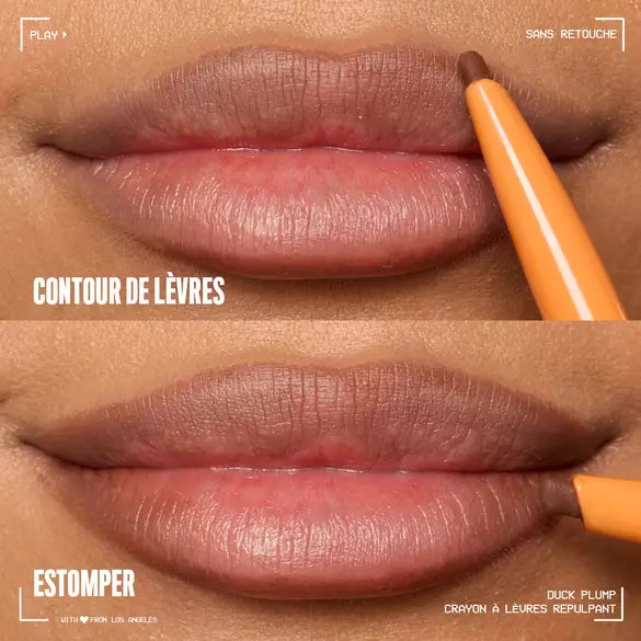 Line with the precise tip for sharp, clean lines and use the flat edge to shape & accentuate inner corners.