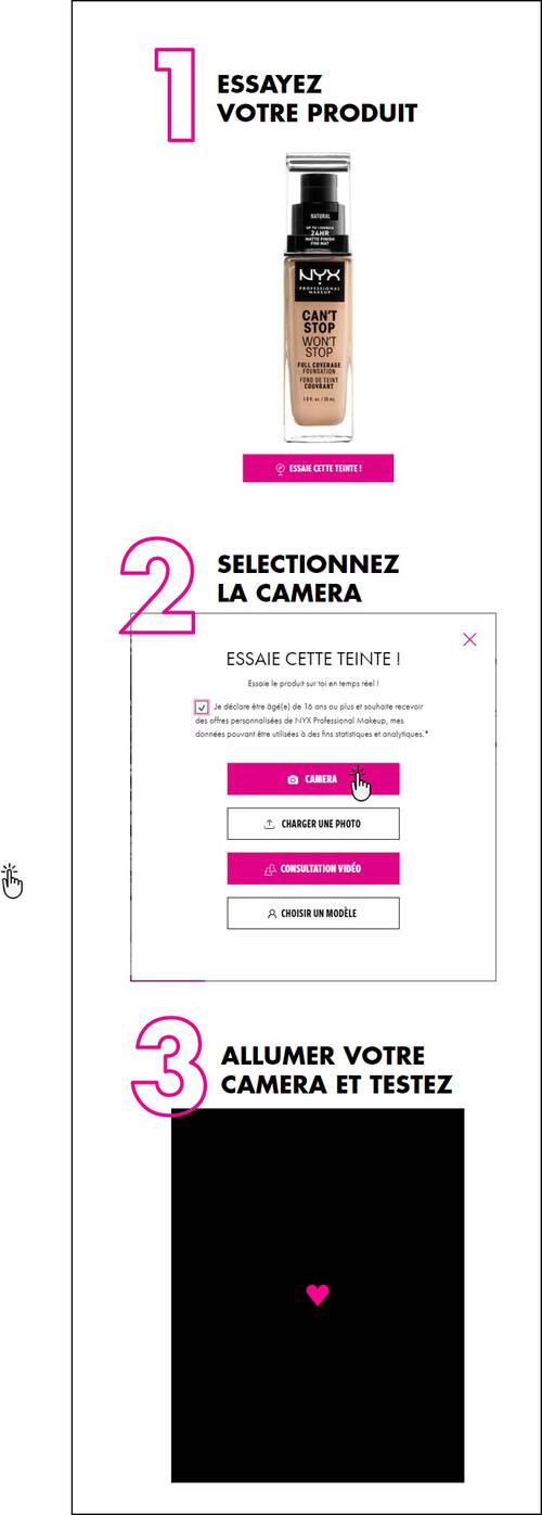 tester produits etapes image