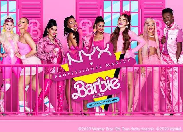 RIN・NYX バービー・メイクアップコレクション Maquillage Barbie - Edition limitée | NYX Professional Makeup