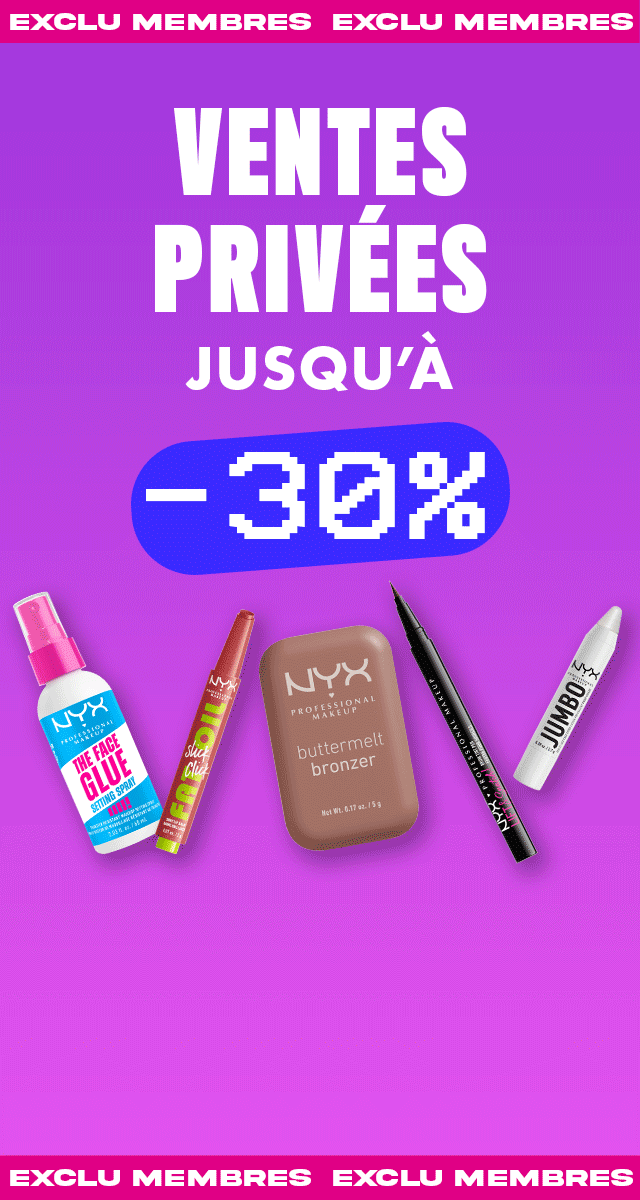 Ventes privees : -30% sur une selection pour les membres seulement