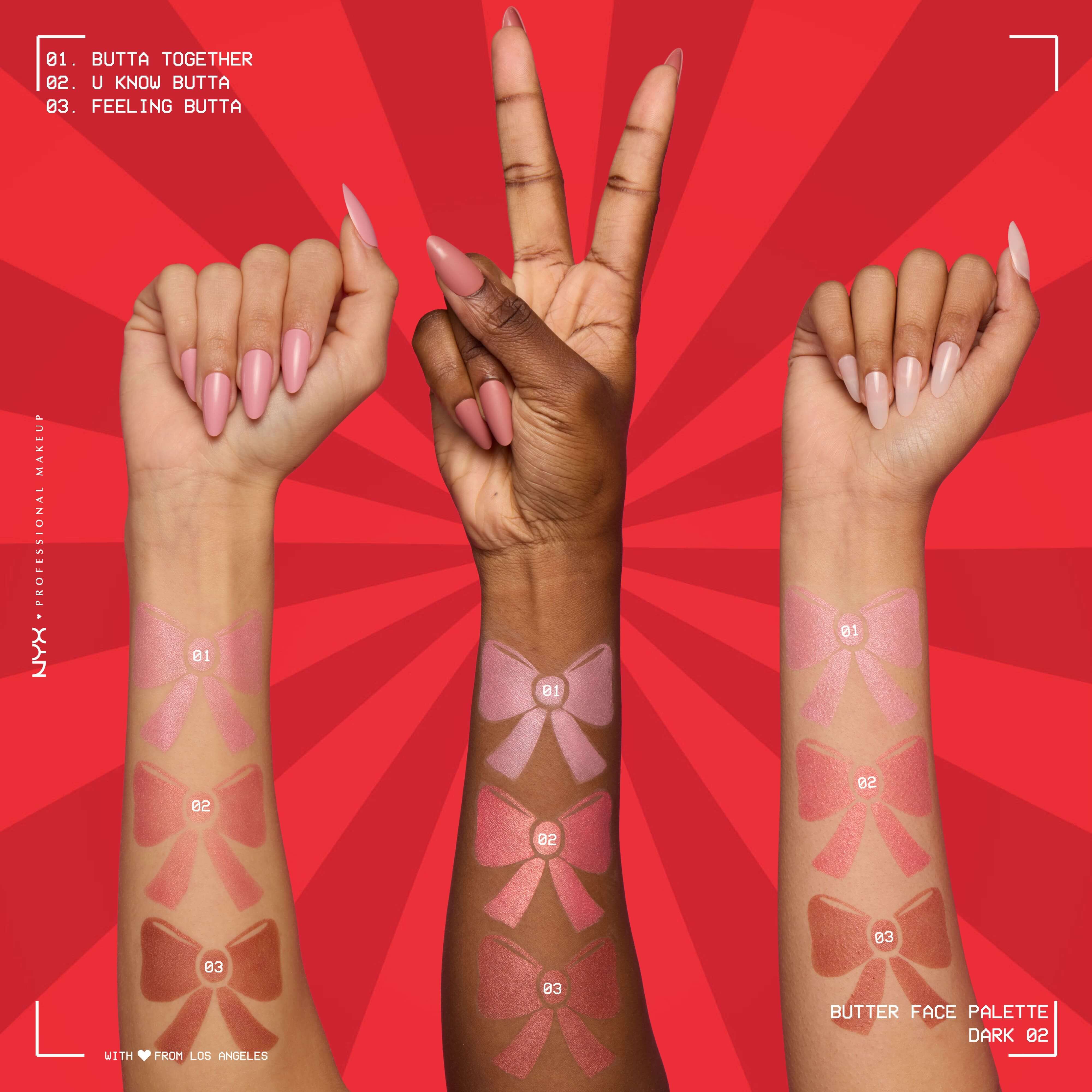 Palette Buttermelt Face