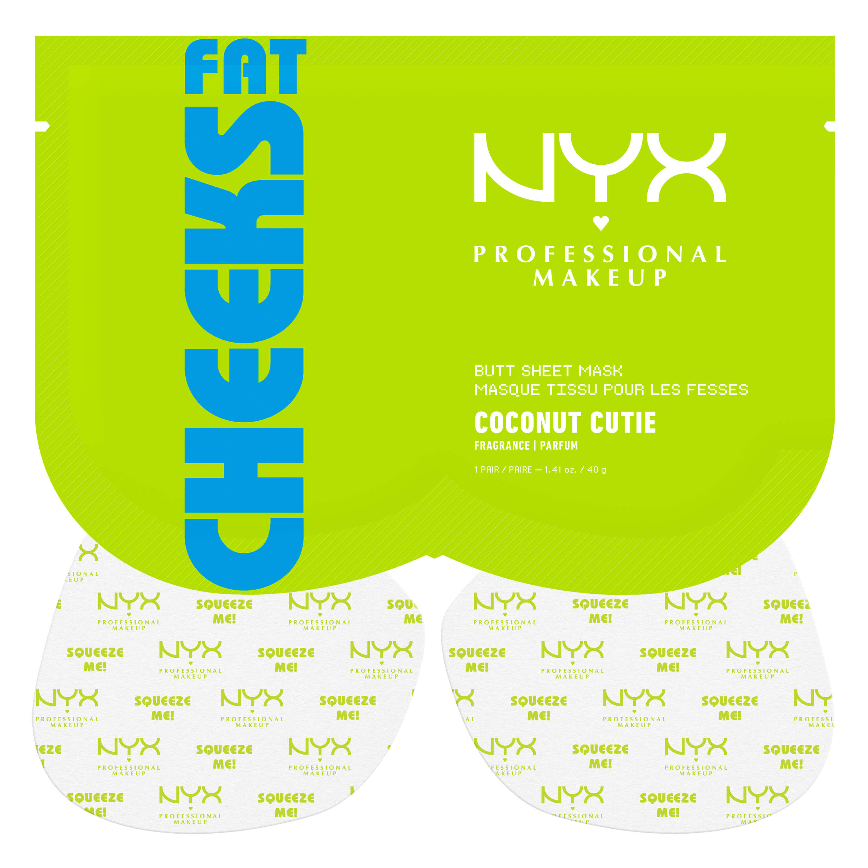 Fat Cheeks Masque pour les Fesses COCONUT CUTIE