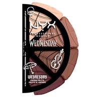 Wednesday Stained Glass Contour Palette Packshot with Swatch