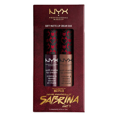 Les Nouvelles Aventures De Sabrina - Duo De Rouges A Levres Soft Matte Lip Cream - Weird Sisters