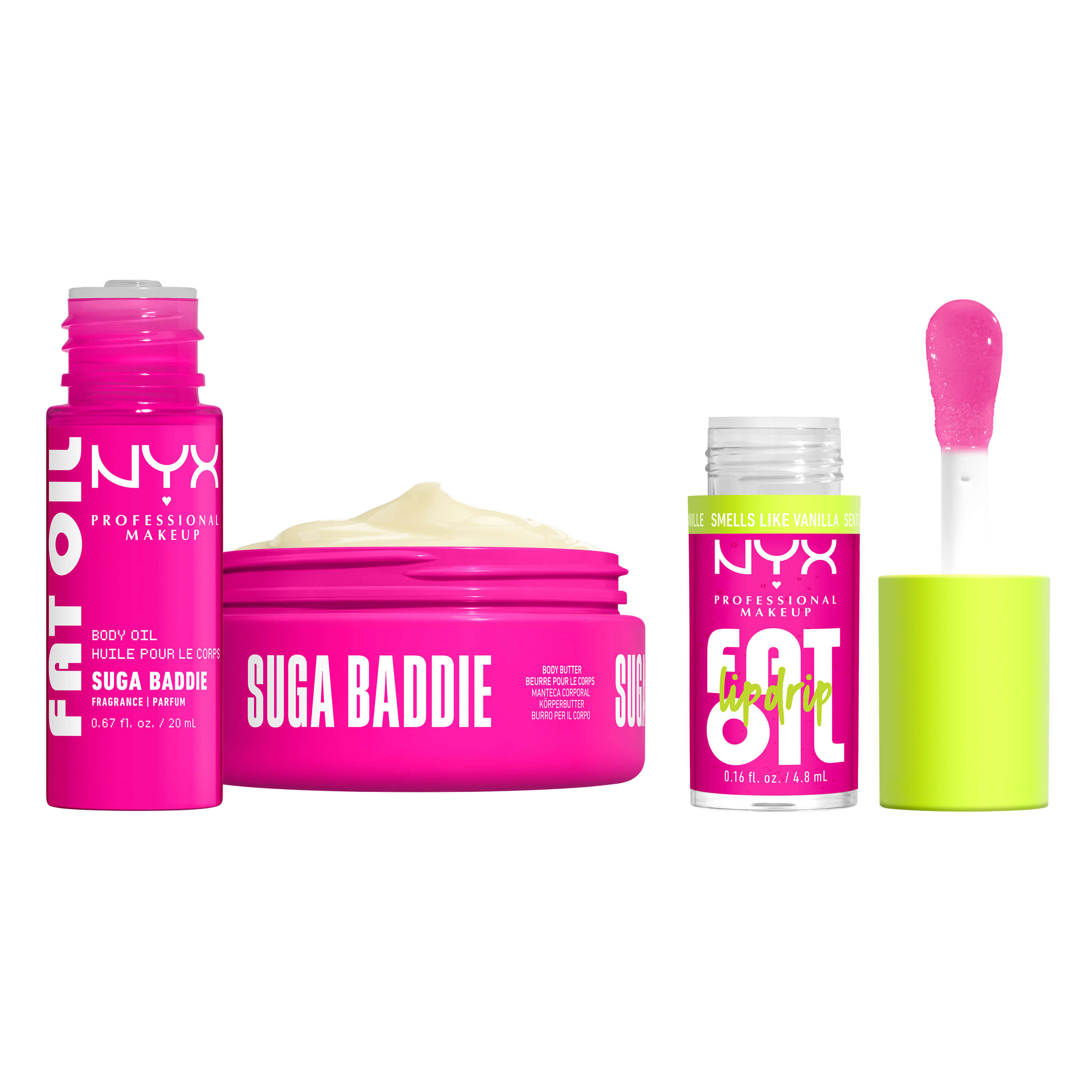 Fat Oil Body Coffret Mini a Emporter Suga Baddie