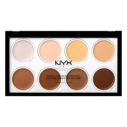 Palette illuminatrice contouring Highlight & Contour Cream Pro 0