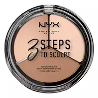 Palette 3 Steps to Sculpt: Correctrice, Anti-cernes, Contouring