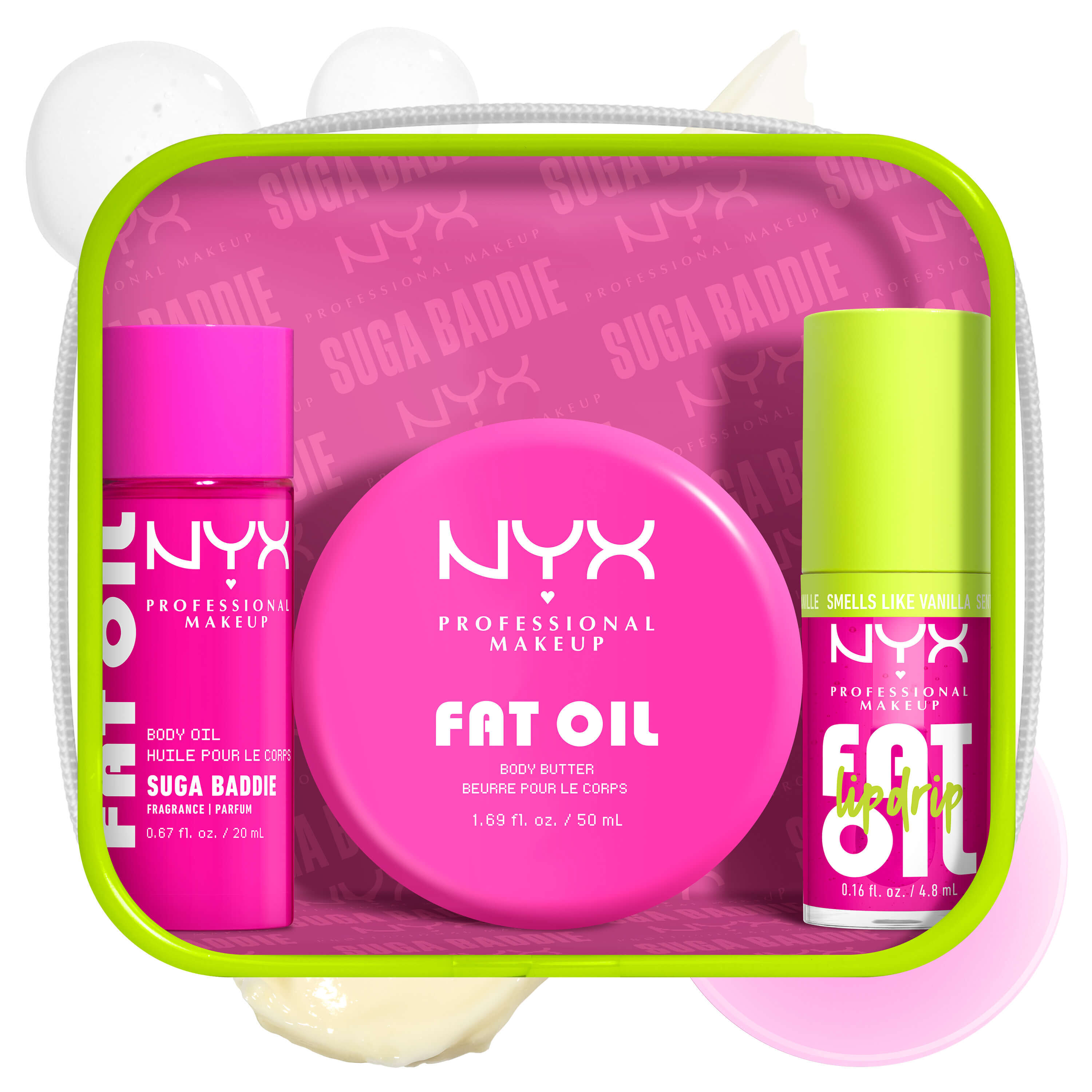 Fat Oil Body Coffret Mini a Emporter Suga Baddie