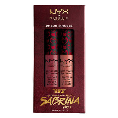 Les Nouvelles Aventures De Sabrina - Duo De Rouges A Levres Soft Matte Lip Cream - Fright Club