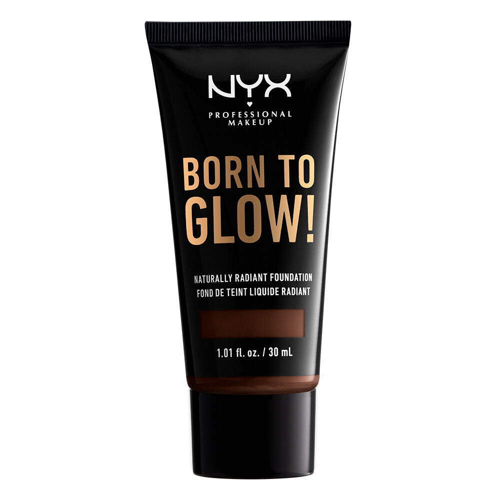 BORN TO GLOW! NATURALLY RADIANT FOUNDATION - Deep Ebony