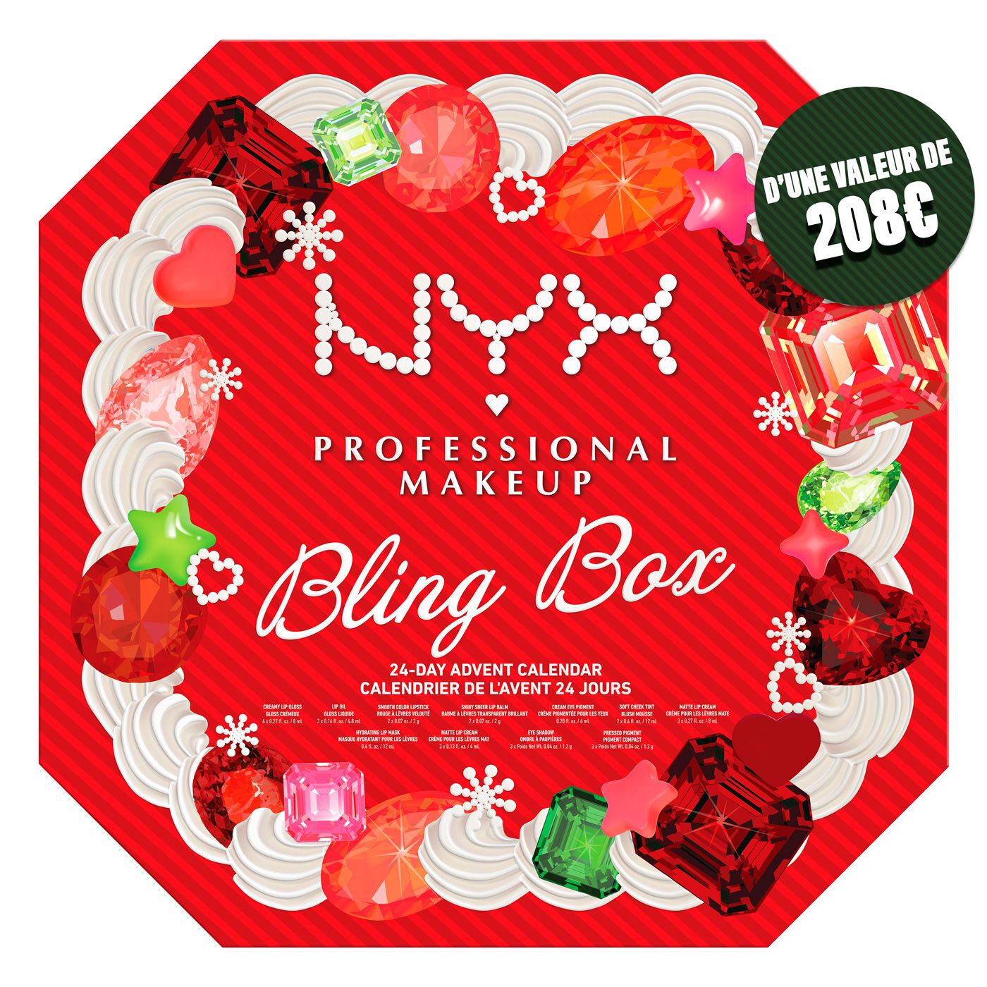 Calendrier de l'Avent Maquillage Bling The Halls