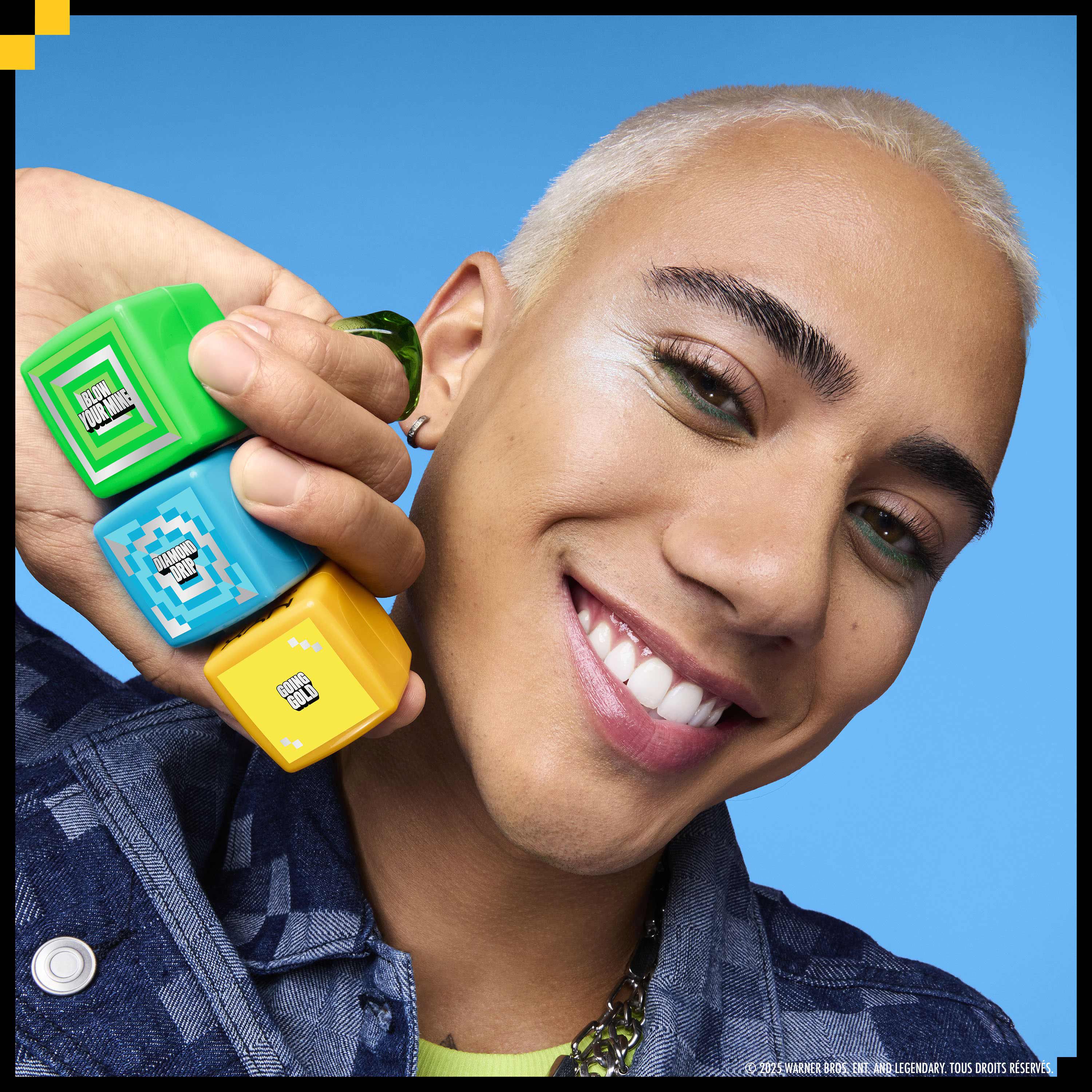 MINECRAFT , LE FILM HIGHLIGHTER CREME