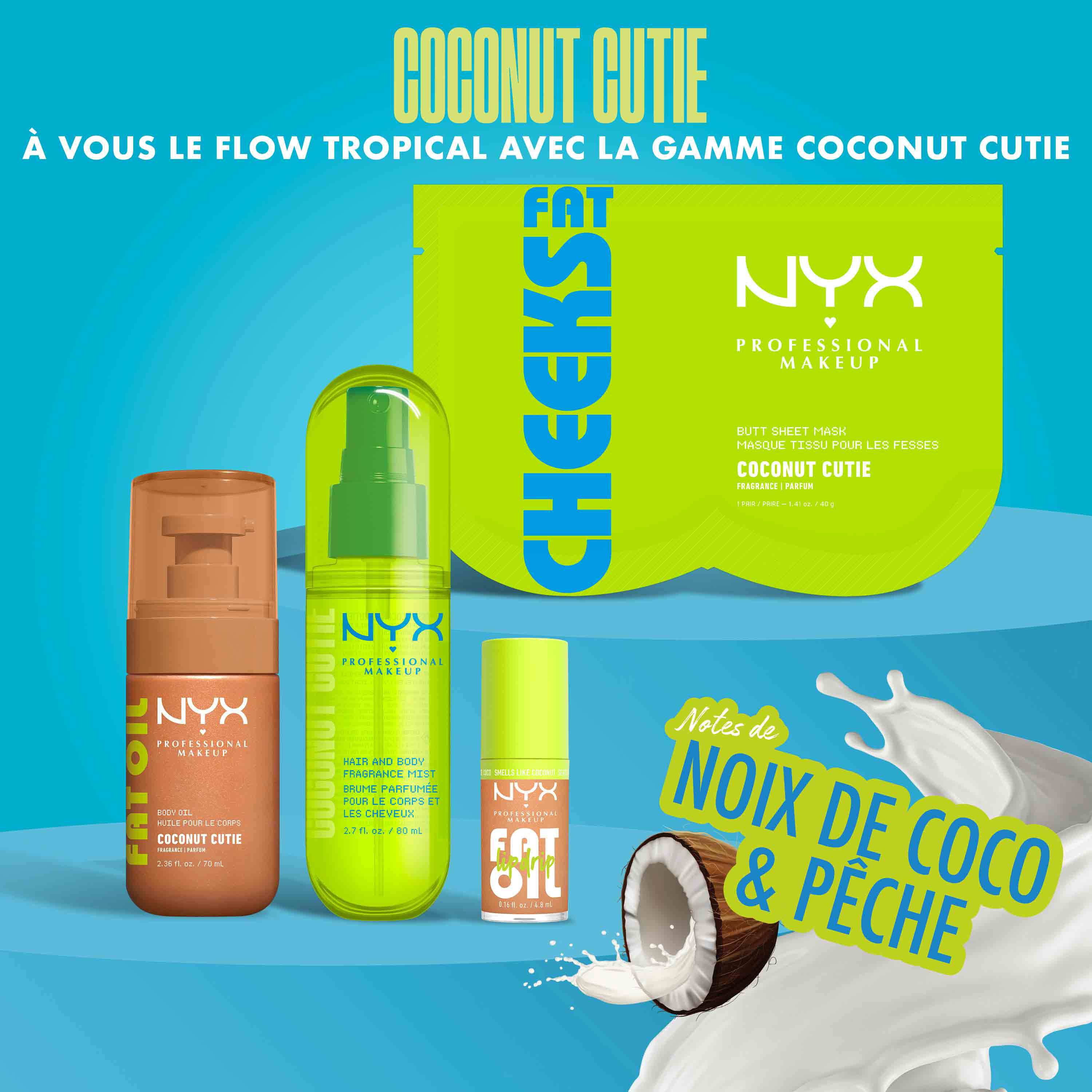 HUILE CORPS  - FAT OIL BODY COCONUT CUTIE