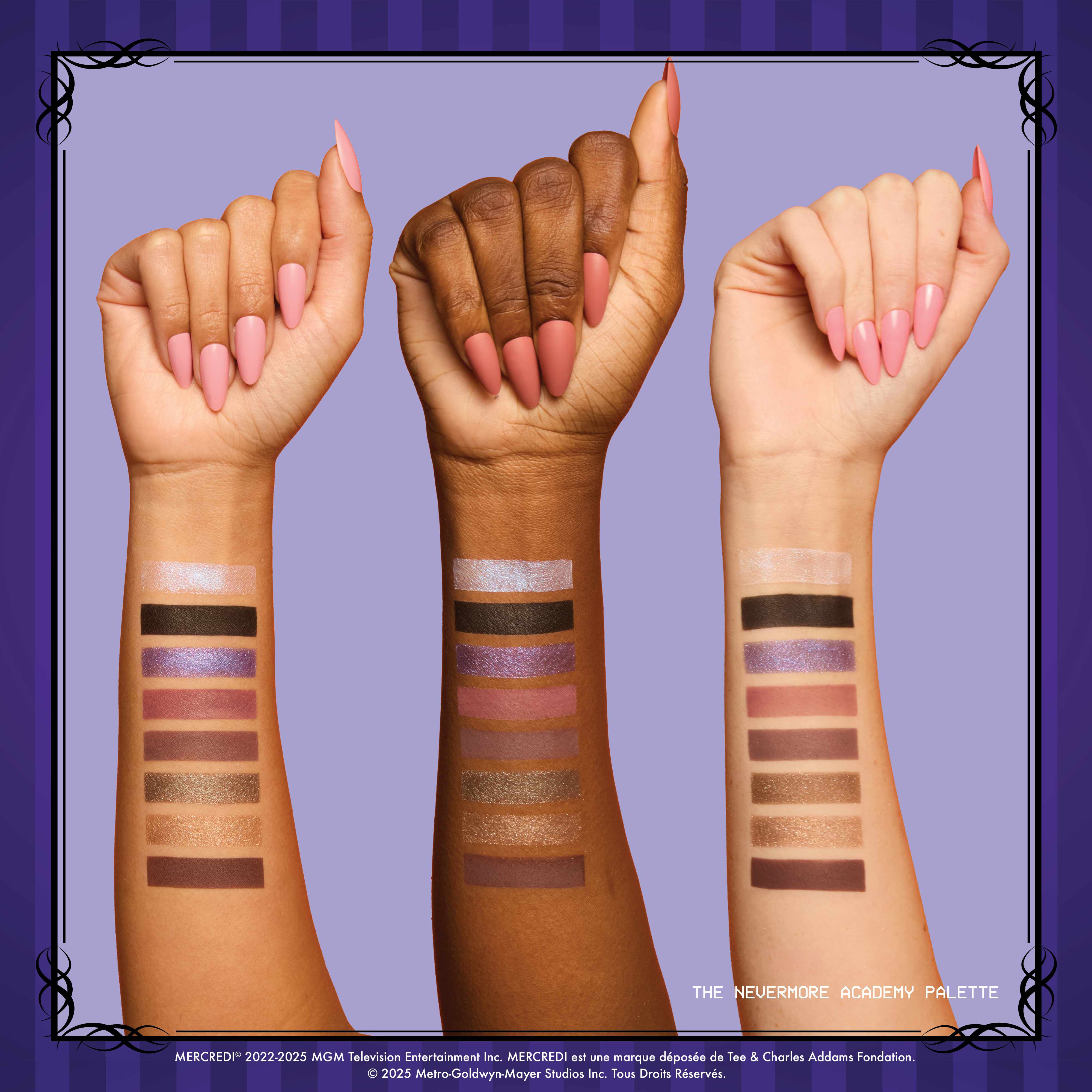 The Nevermore Academy Palette Arm swatch