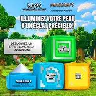 MINECRAFT , LE FILM HIGHLIGHTER CREME