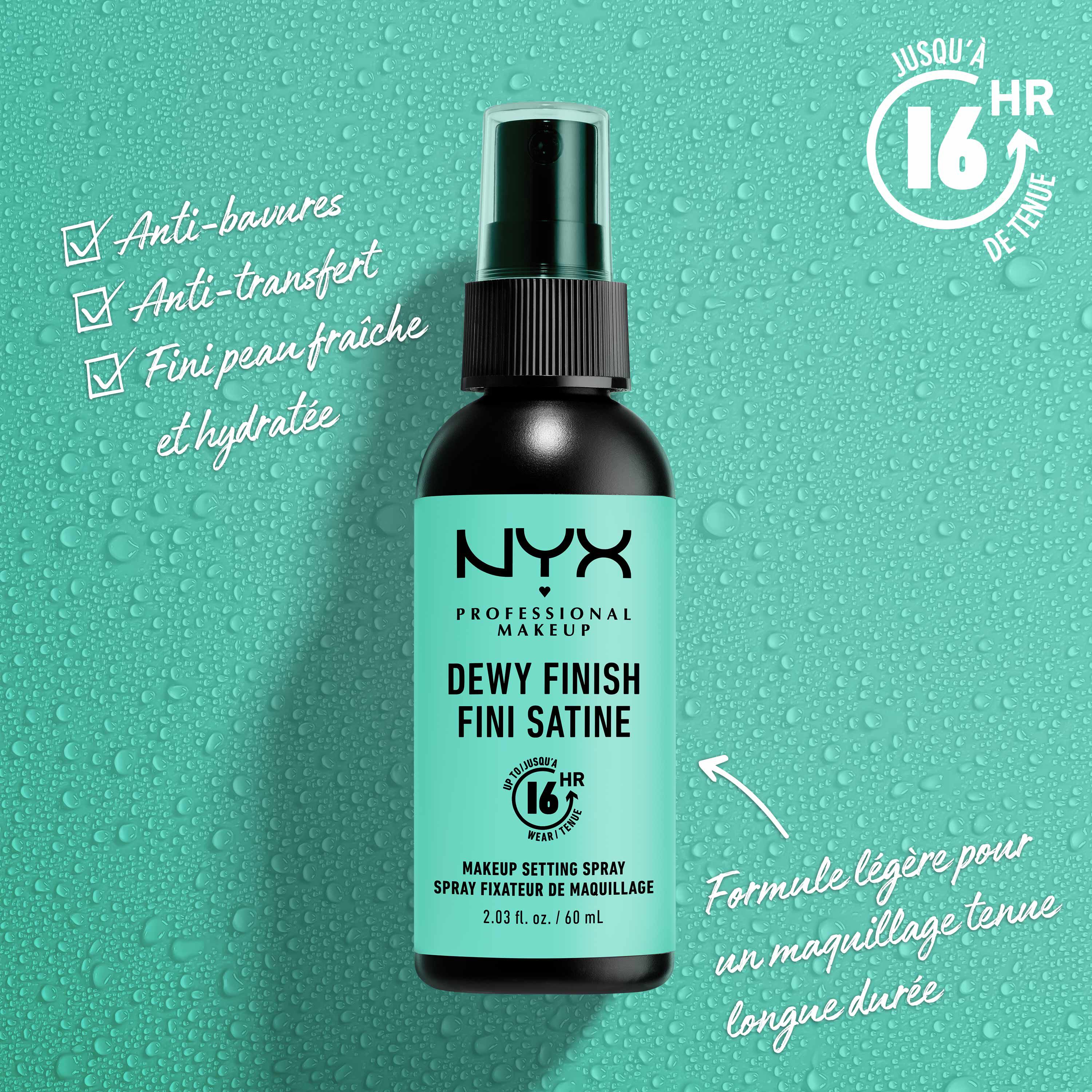 Spray Fixateur de Maquillage Dewy - Fini Veloute