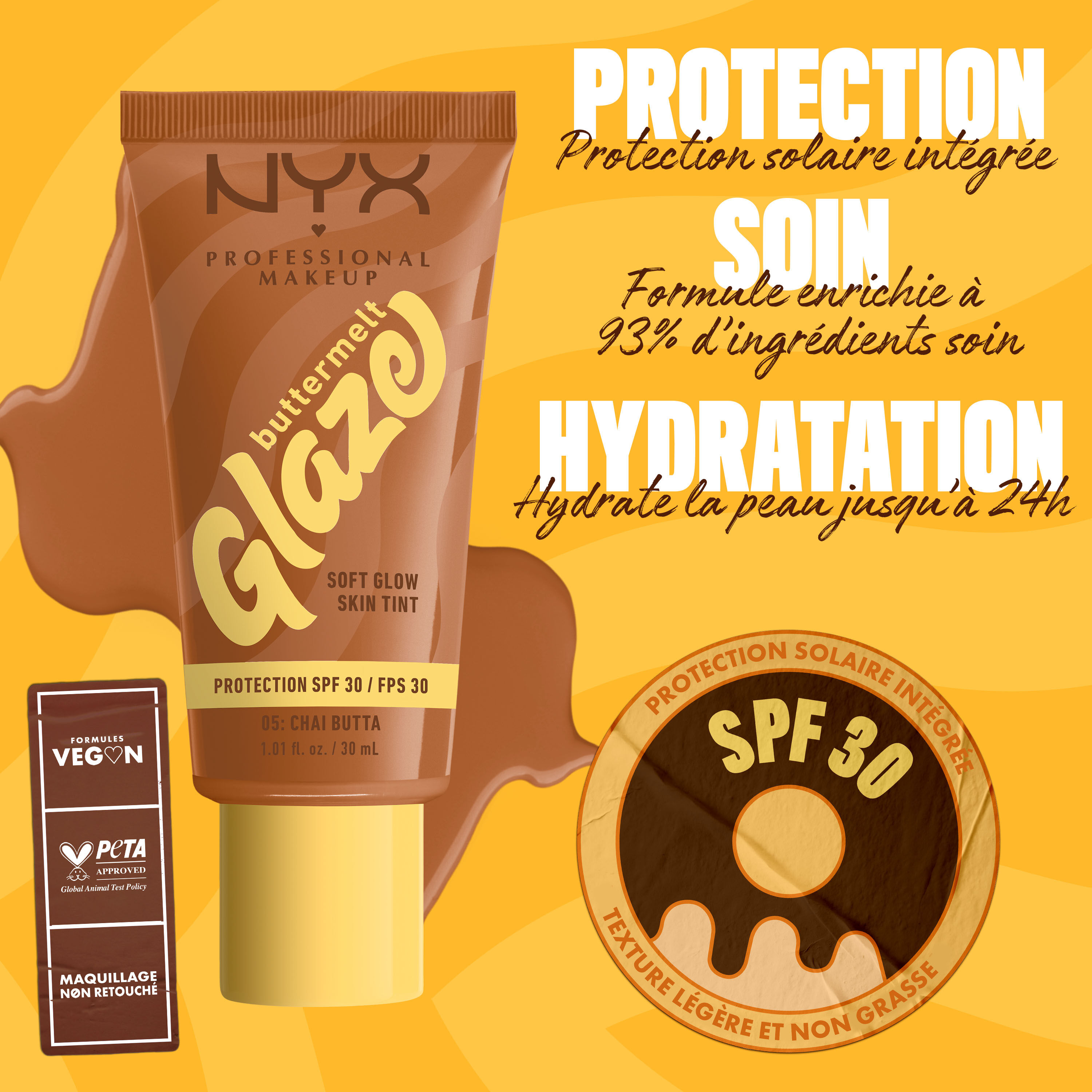 FOND DE TEINT ECLAT BUTTERMELT GLAZE