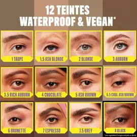 Crayon a Sourcils Double - Embout Micro Brow Pencil