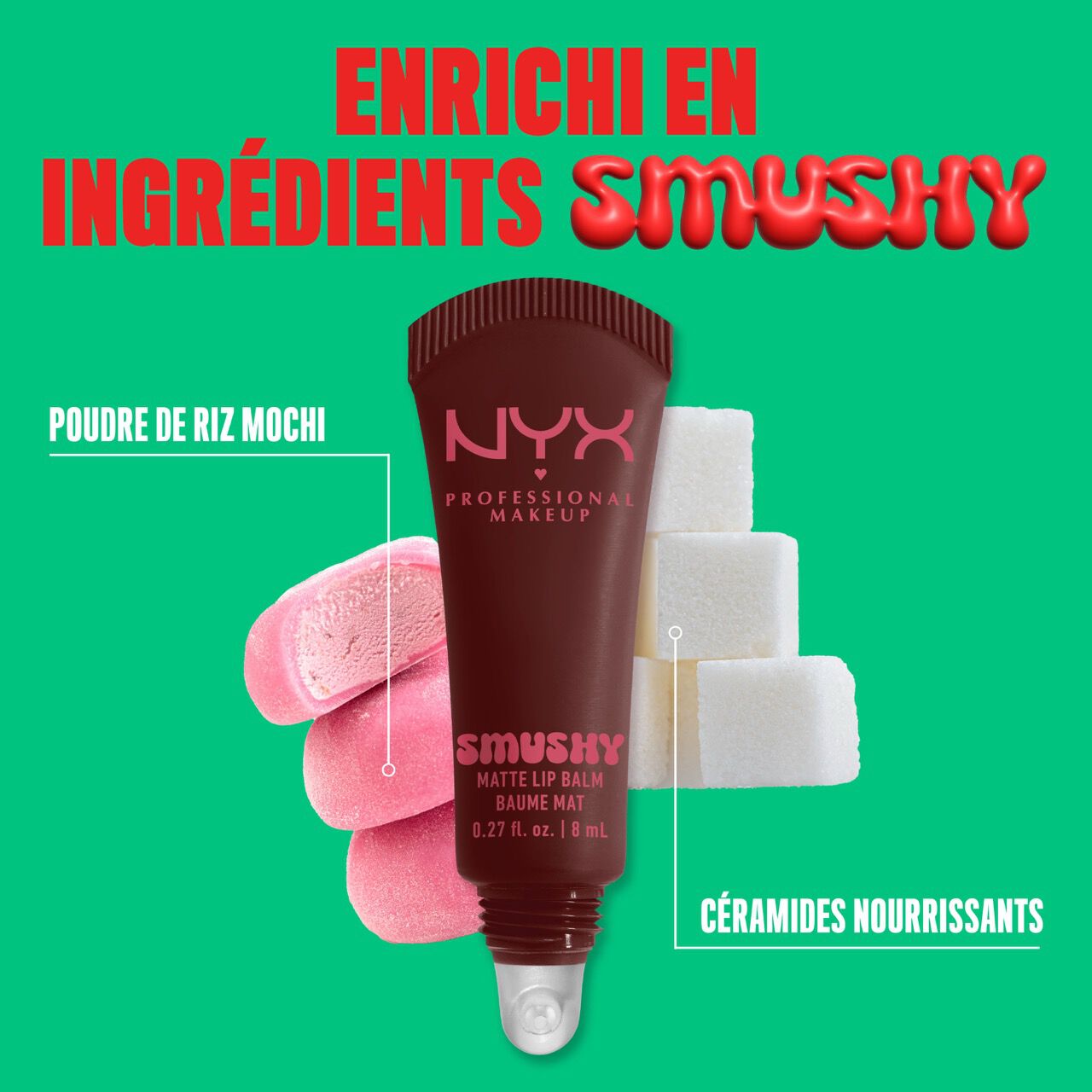 BAUME A LEVRES MAT SMUSHY