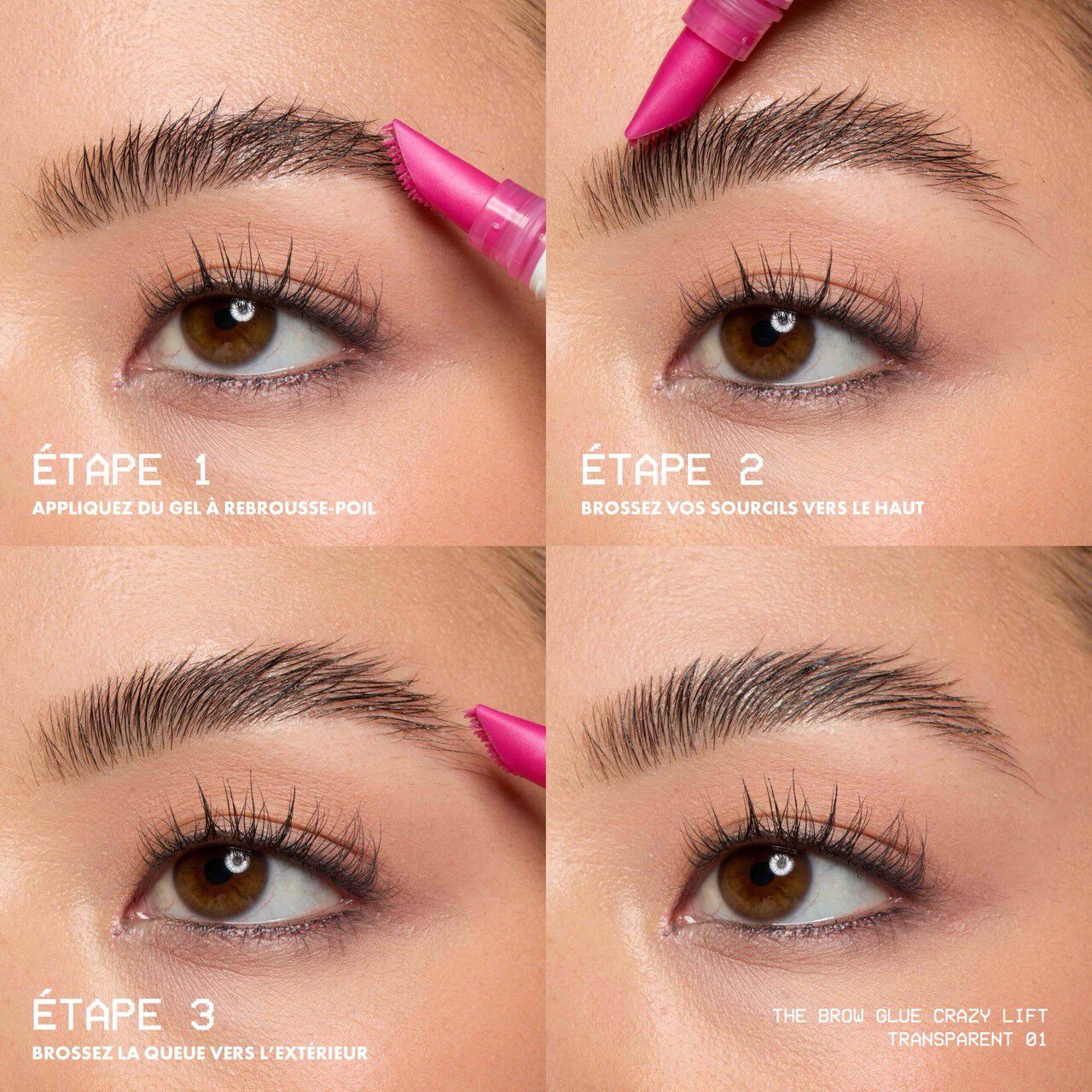 Gel a sourcils The Brow Glue Crazy Lift