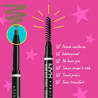 Crayon a Sourcils Double - Embout Micro Brow Pencil