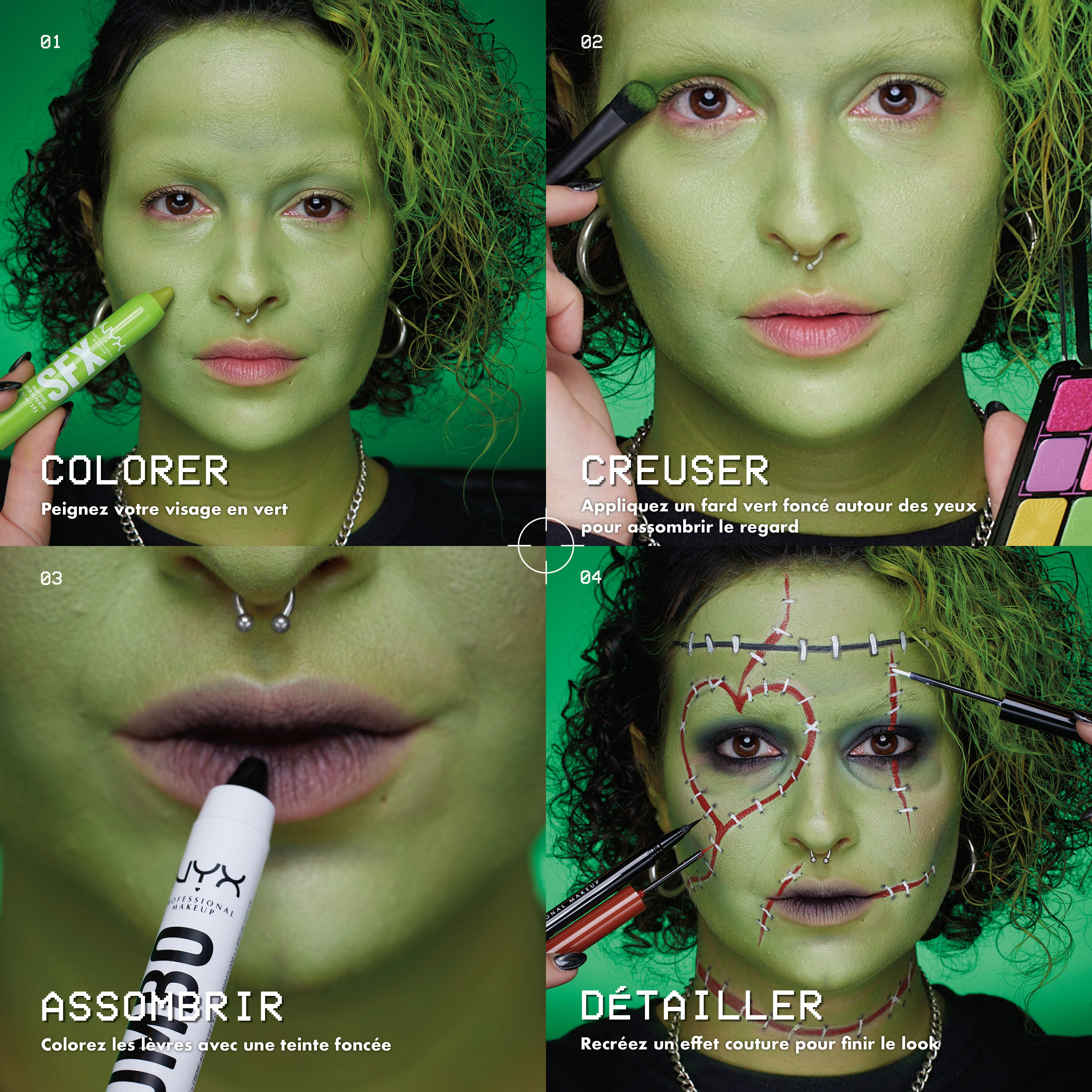 Crayon visage et corps SFX