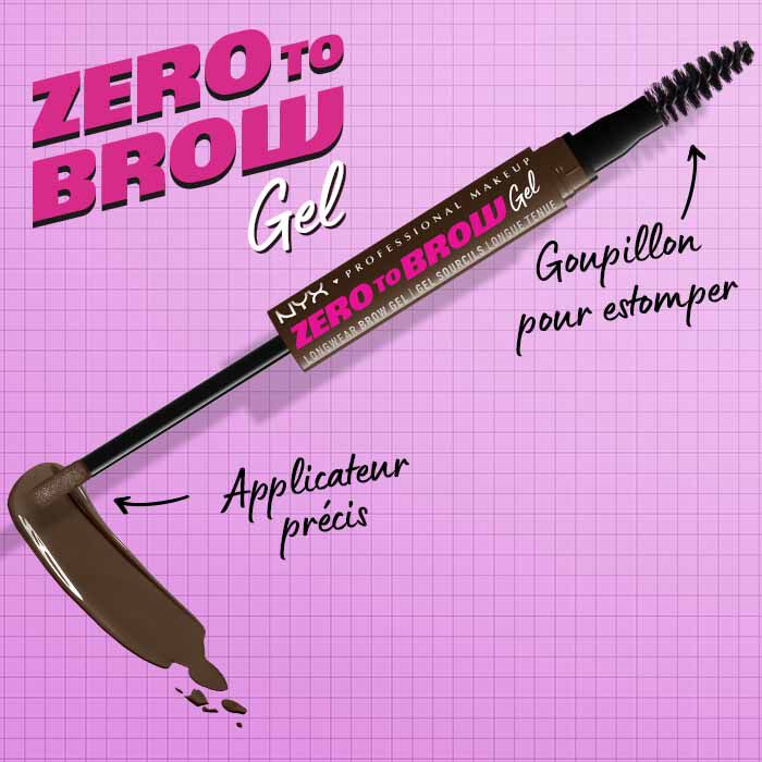 GEL SOURCILS ZERO TO BROW