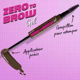 GEL SOURCILS ZERO TO BROW