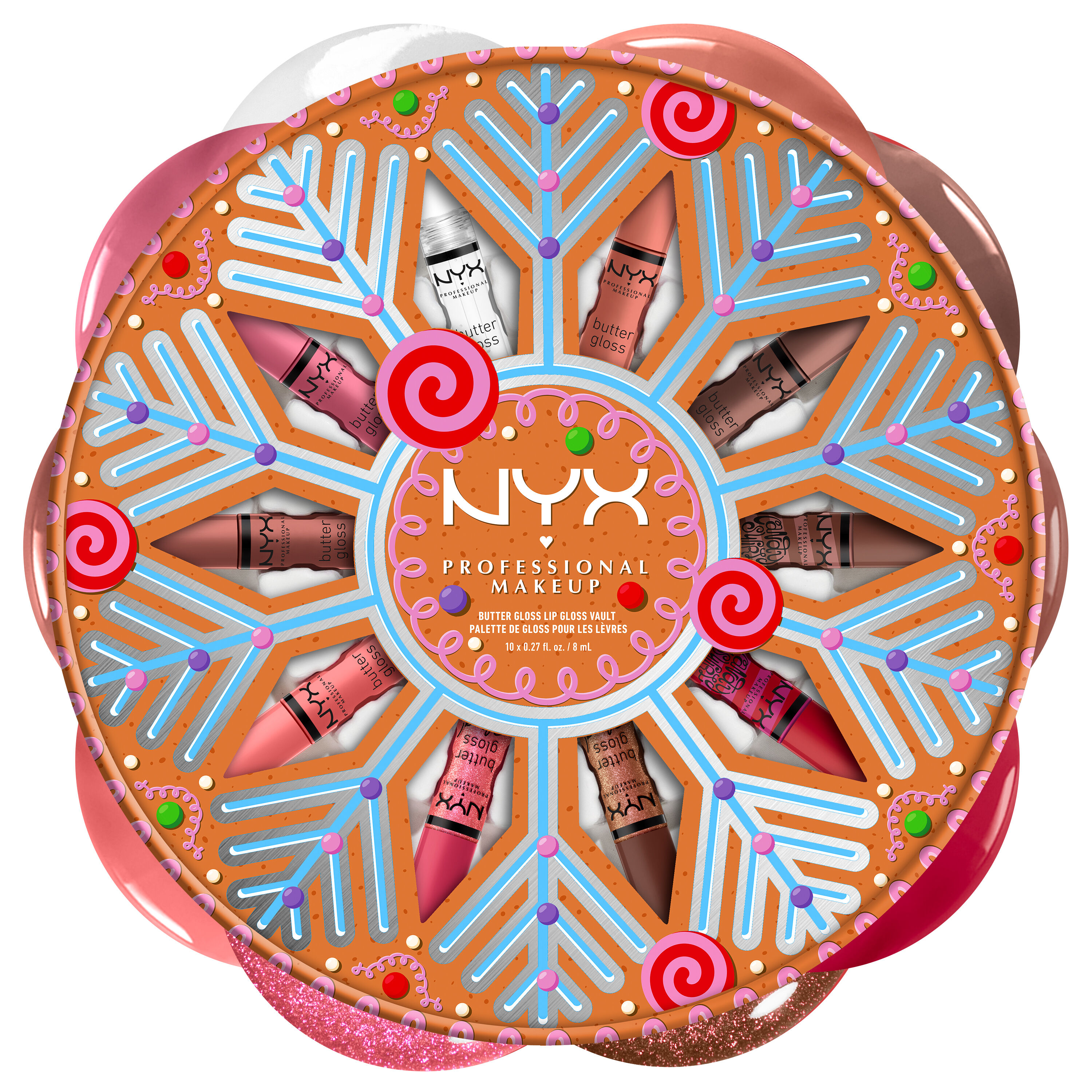 Coffret Butter Gloss - Gingerbaddies Land | NYX Professional Makeup