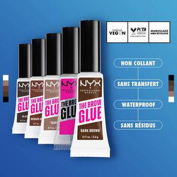 Gel a sourcils fixateur the brow glue
