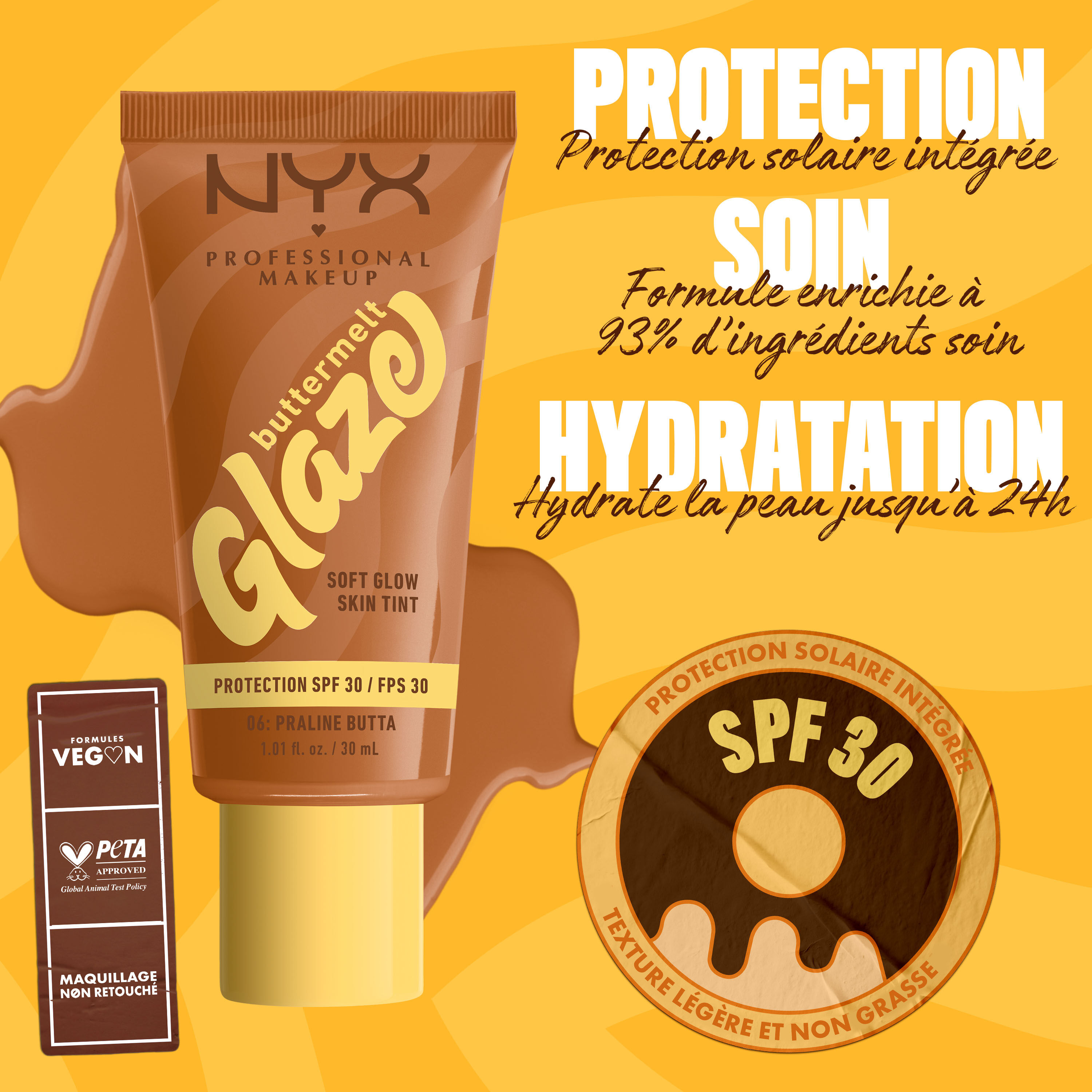 FOND DE TEINT ECLAT BUTTERMELT GLAZE
