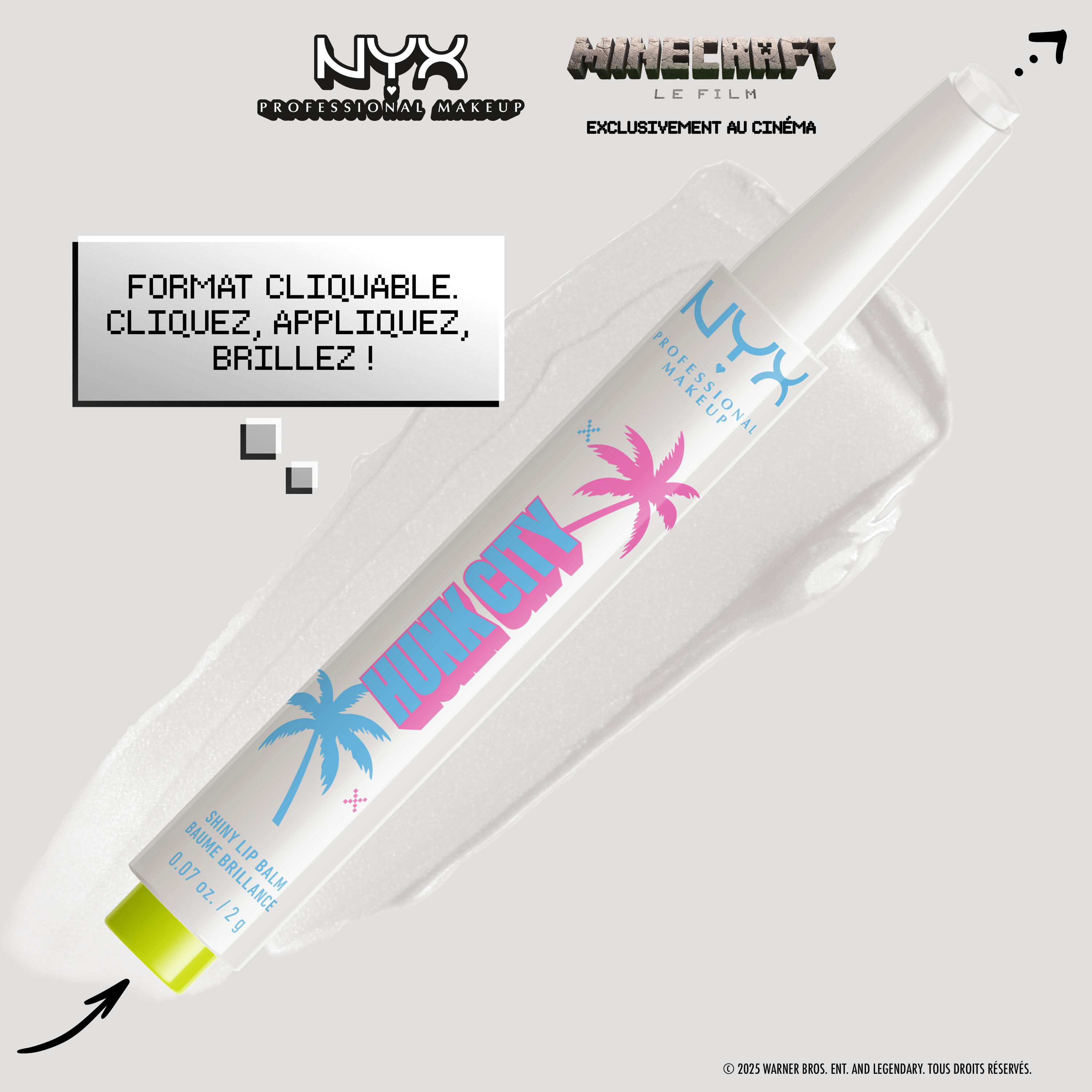 MINECRAFT , LE FILM FAT OIL SLICK CLICK