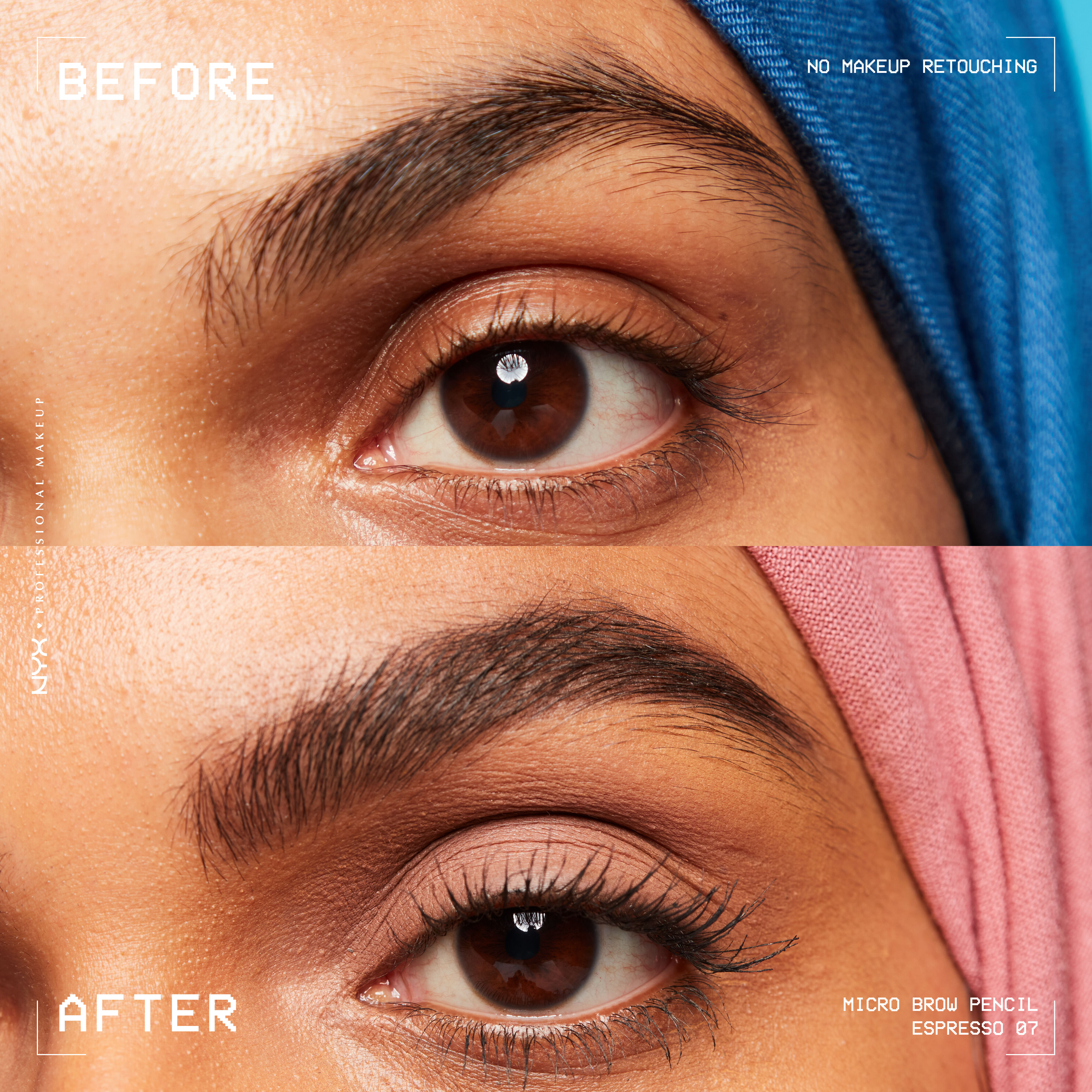 Crayon a Sourcils Double - Embout Micro Brow Pencil