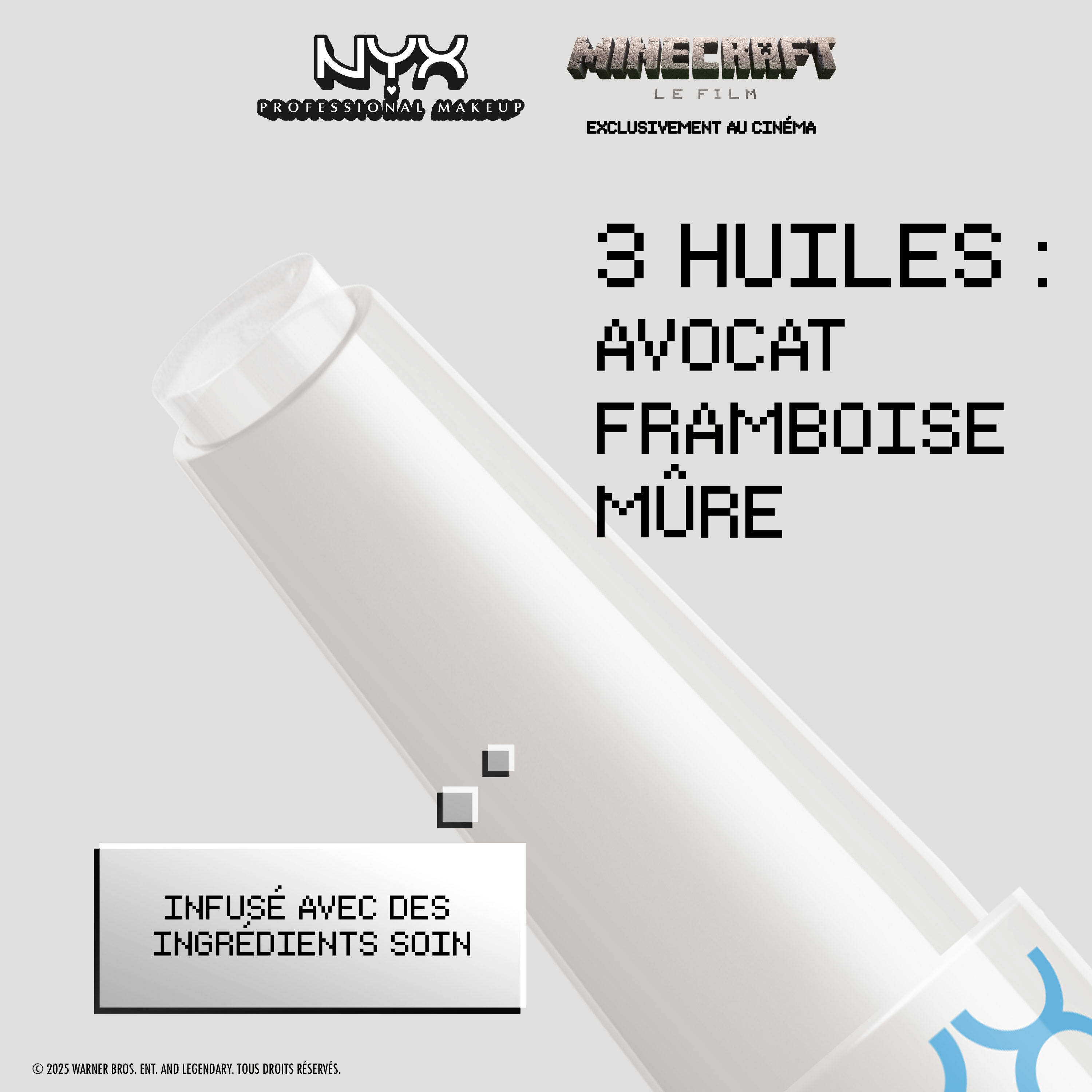 MINECRAFT , LE FILM FAT OIL SLICK CLICK