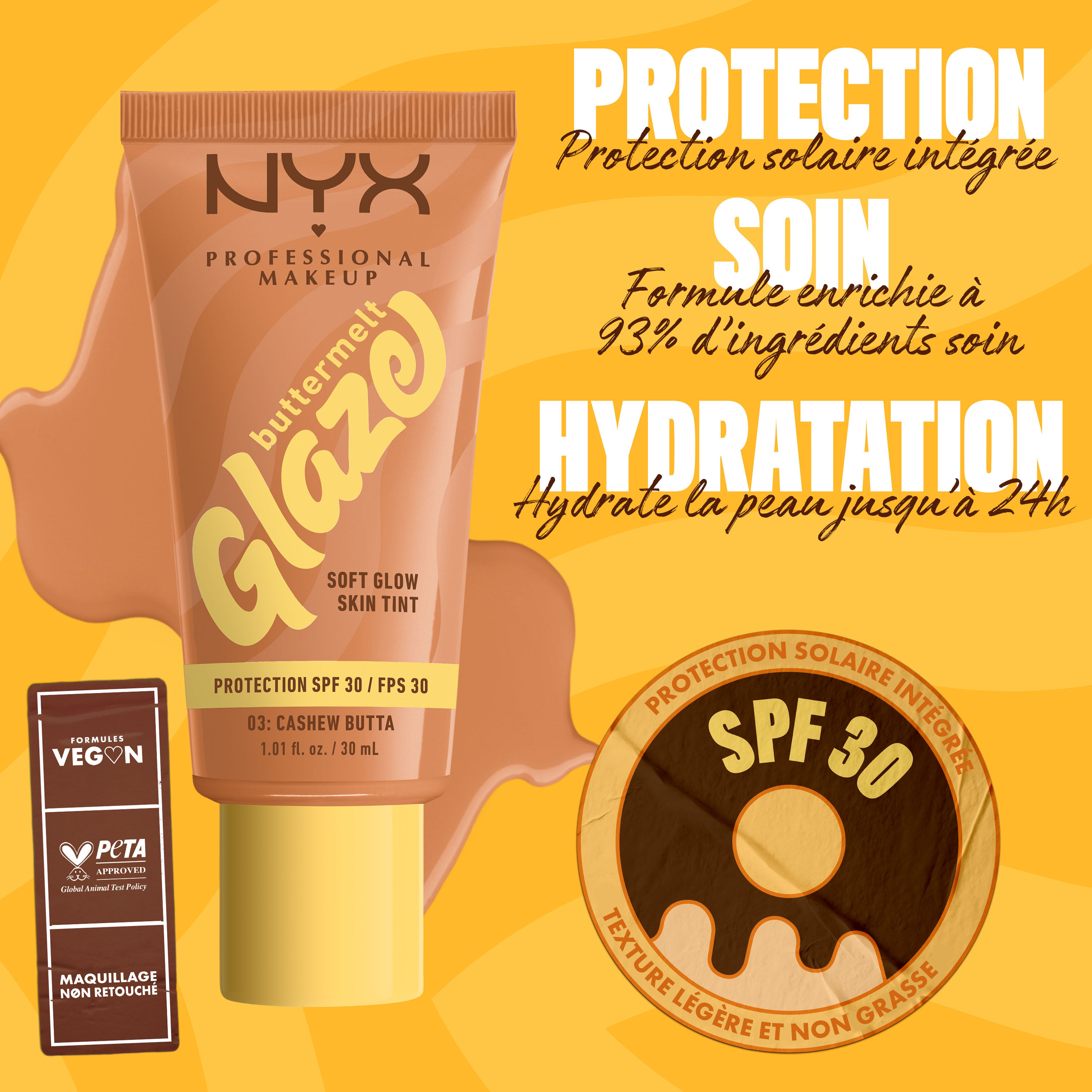 FOND DE TEINT ECLAT BUTTERMELT GLAZE