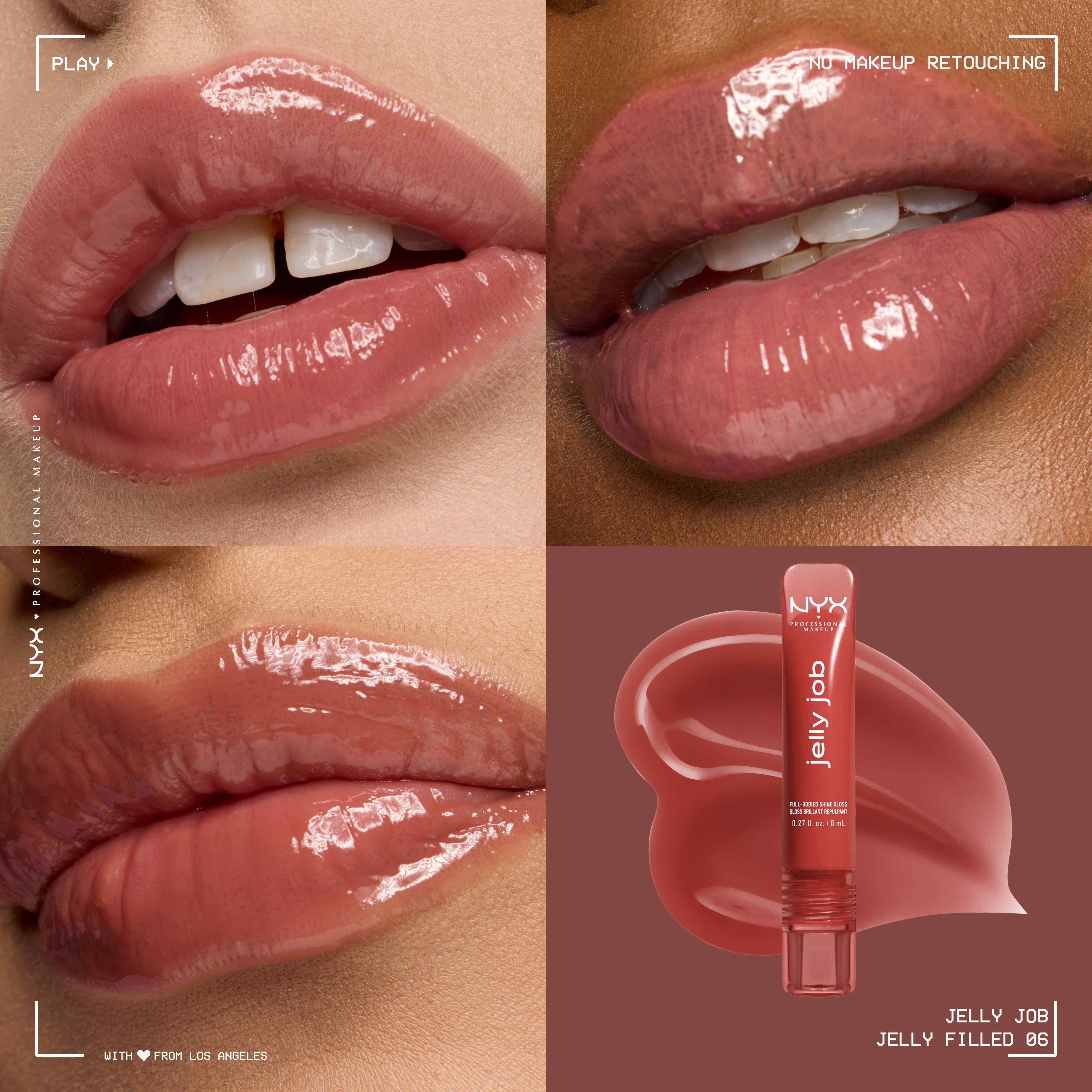 Gloss Jelly Job - Effet ultra-brillant | NYX PM