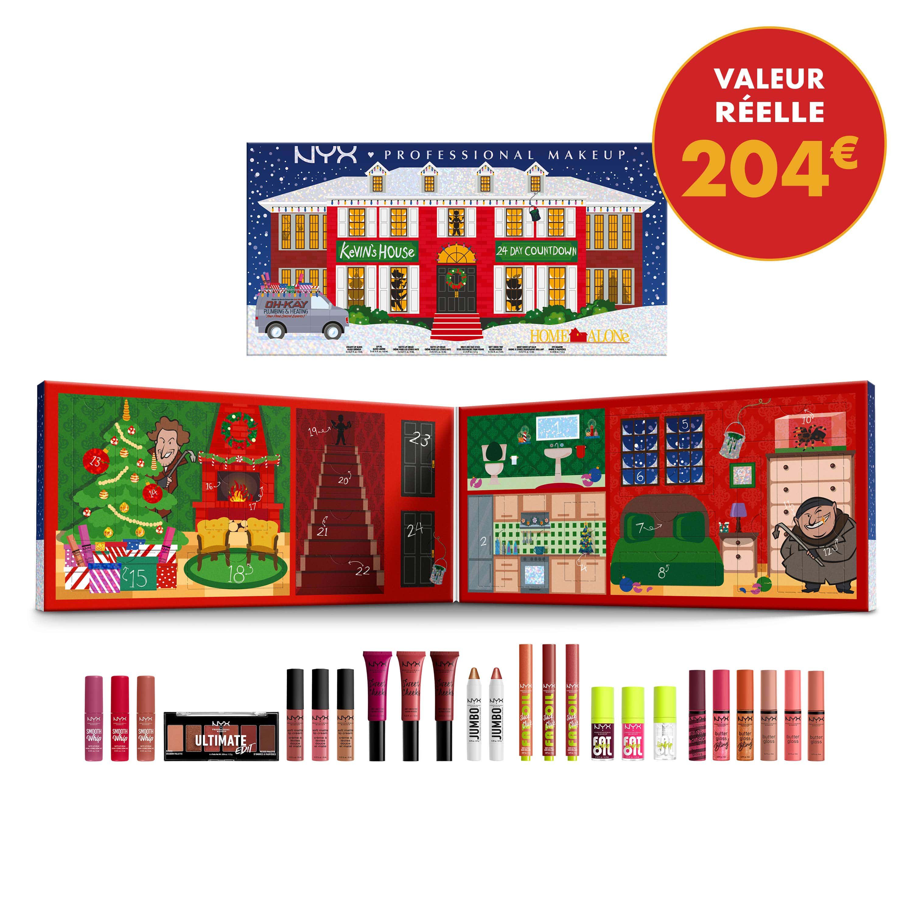 Calendrier de l #39 avent 24 jours Maman j #39 ai raté l #39 avion NYX PM