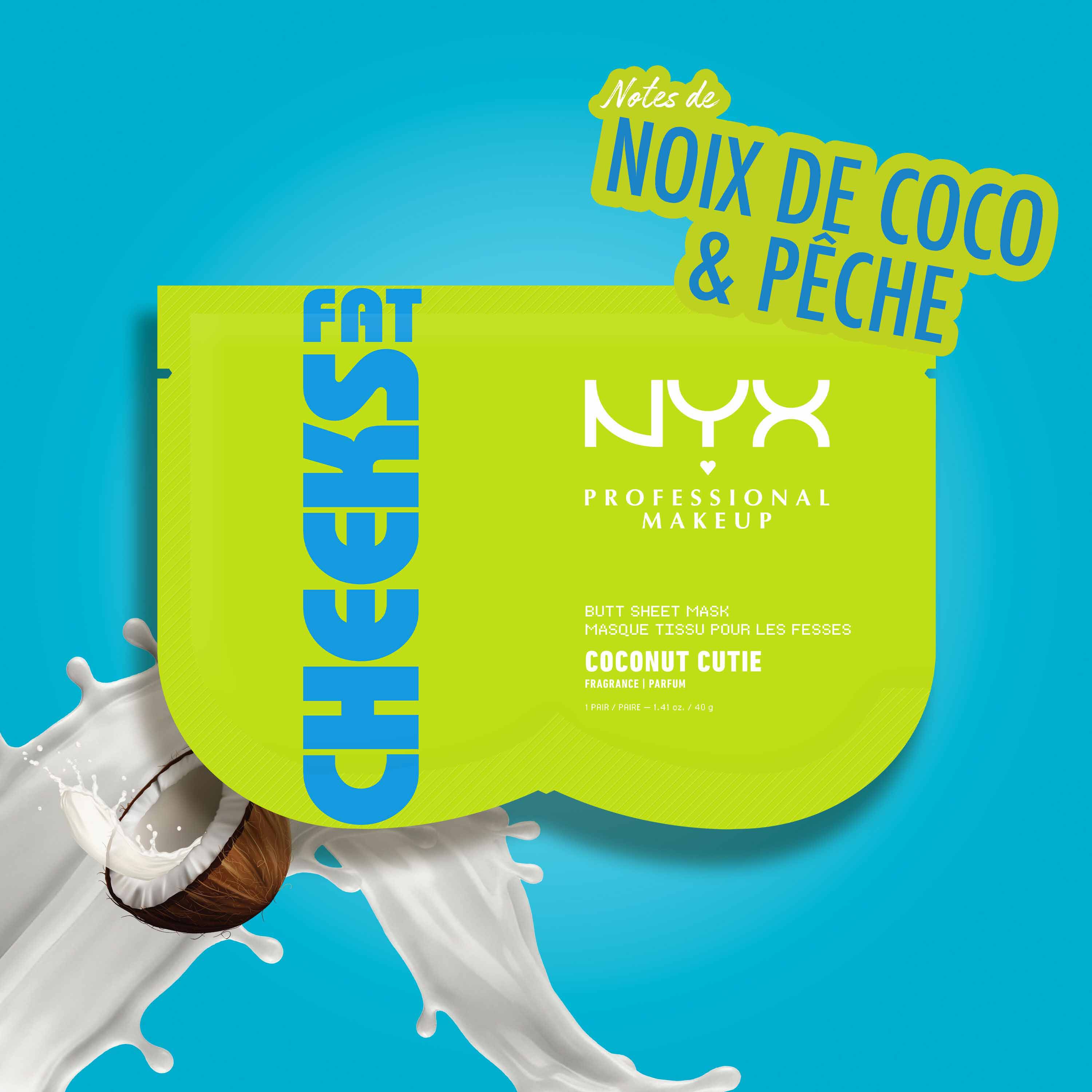 Fat Cheeks Masque pour les Fesses COCONUT CUTIE