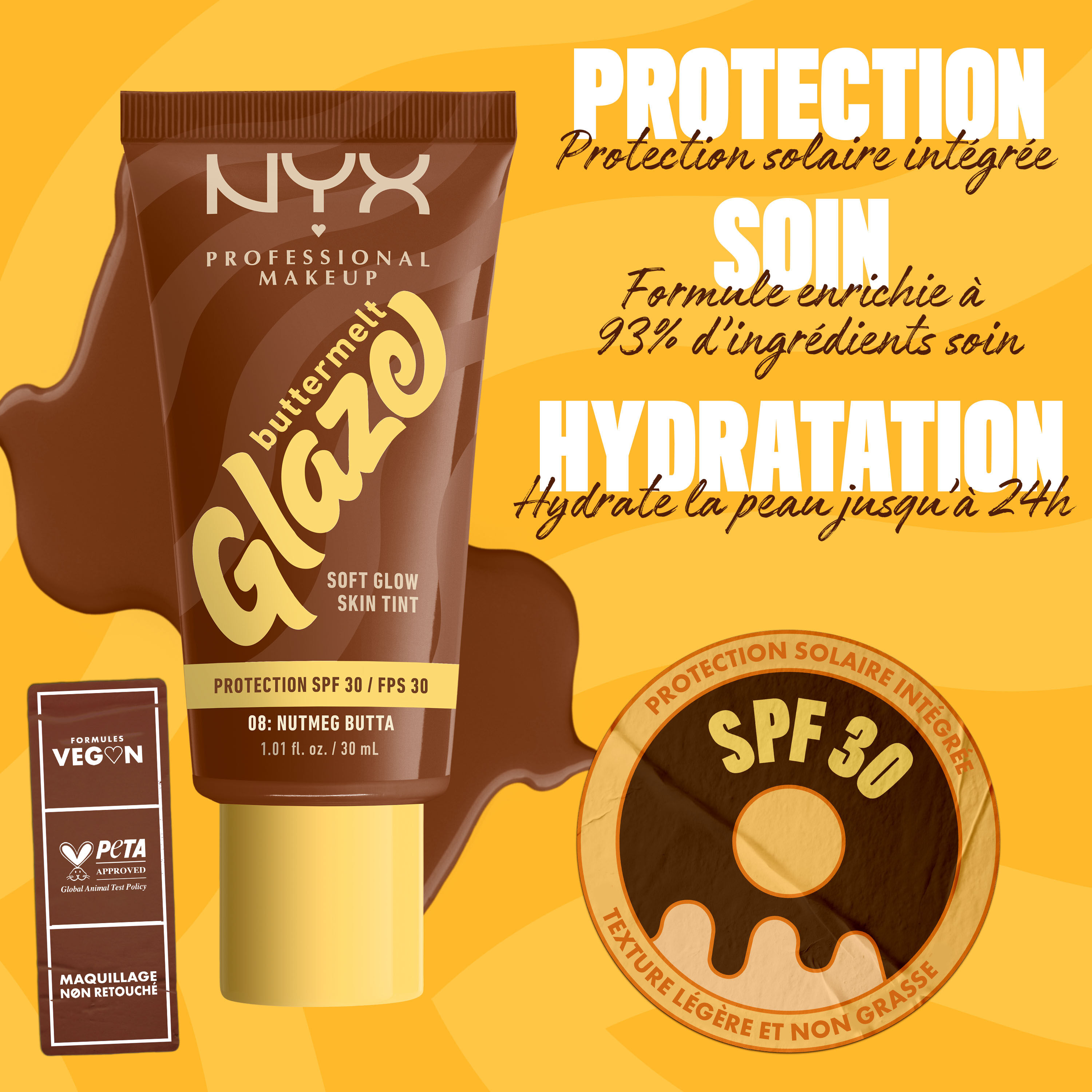 FOND DE TEINT ECLAT BUTTERMELT GLAZE