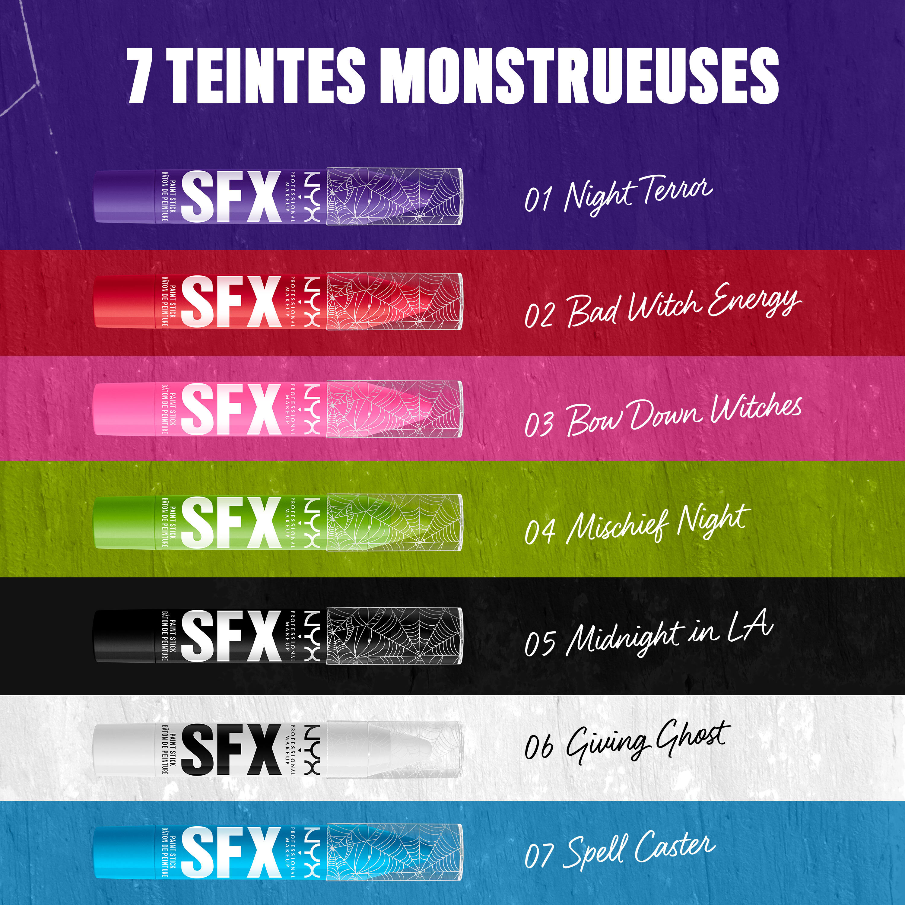 Crayon visage et corps SFX