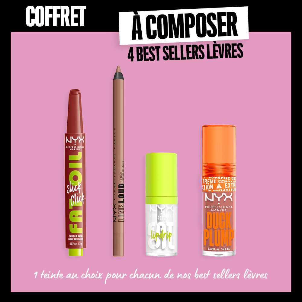 Coffret best sellers levres