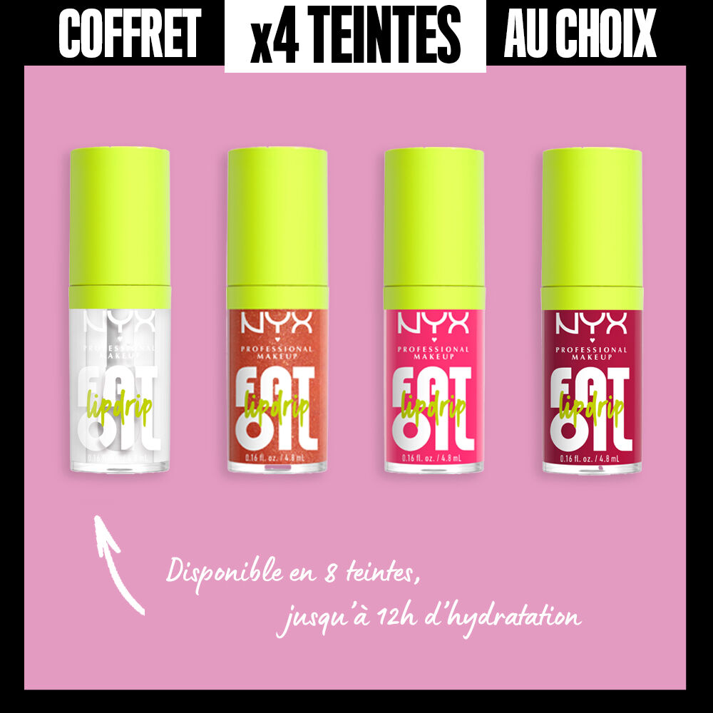 Coffret huiles a levres Fat Oil