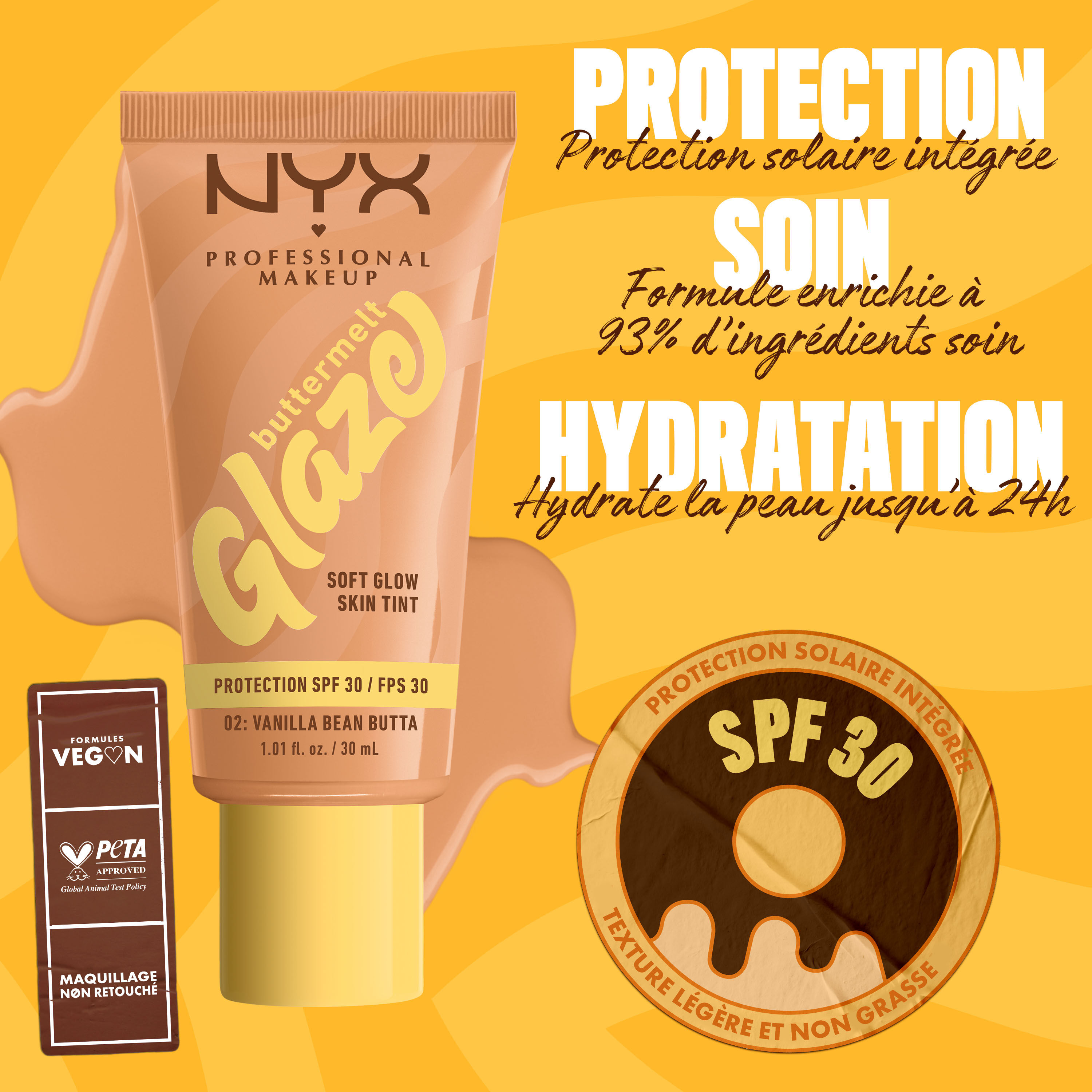 FOND DE TEINT ECLAT BUTTERMELT GLAZE