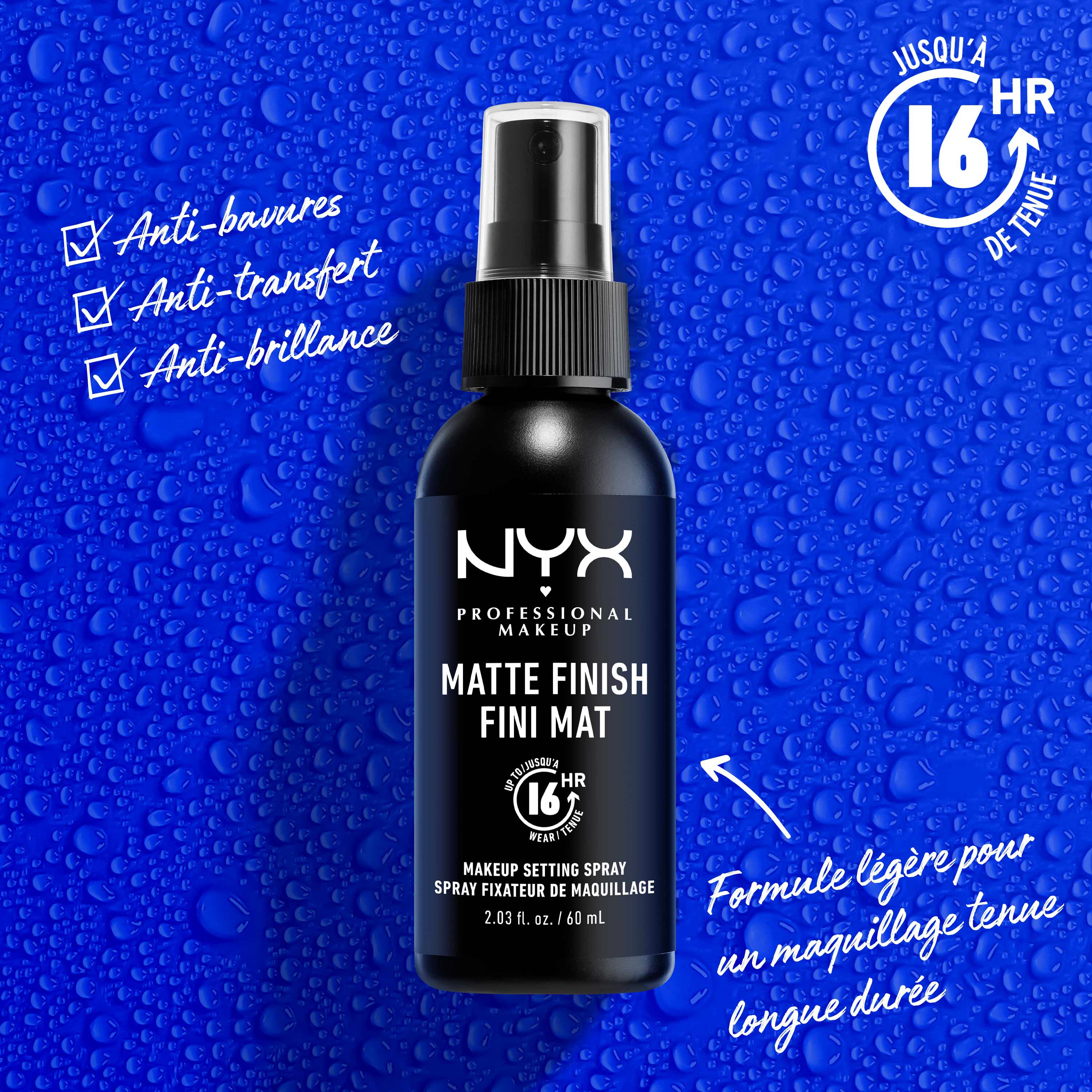 Spray Fixateur de Maquillage - Matifiant - Anti-brillance