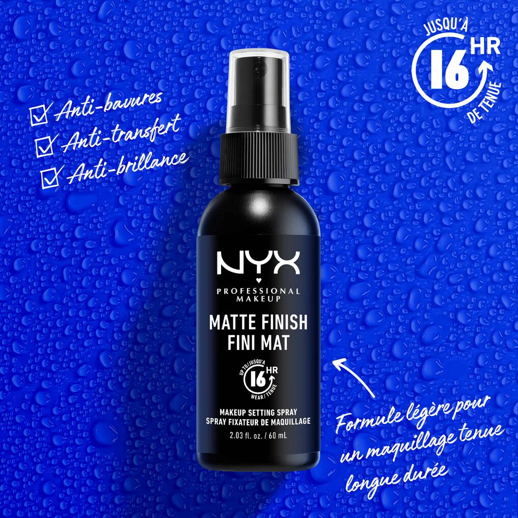 Spray Fixateur De Maquillage Matifiant NYX Professional Makeup Spray Fixateur De Maquillage Matifiant NYX Professional Makeup