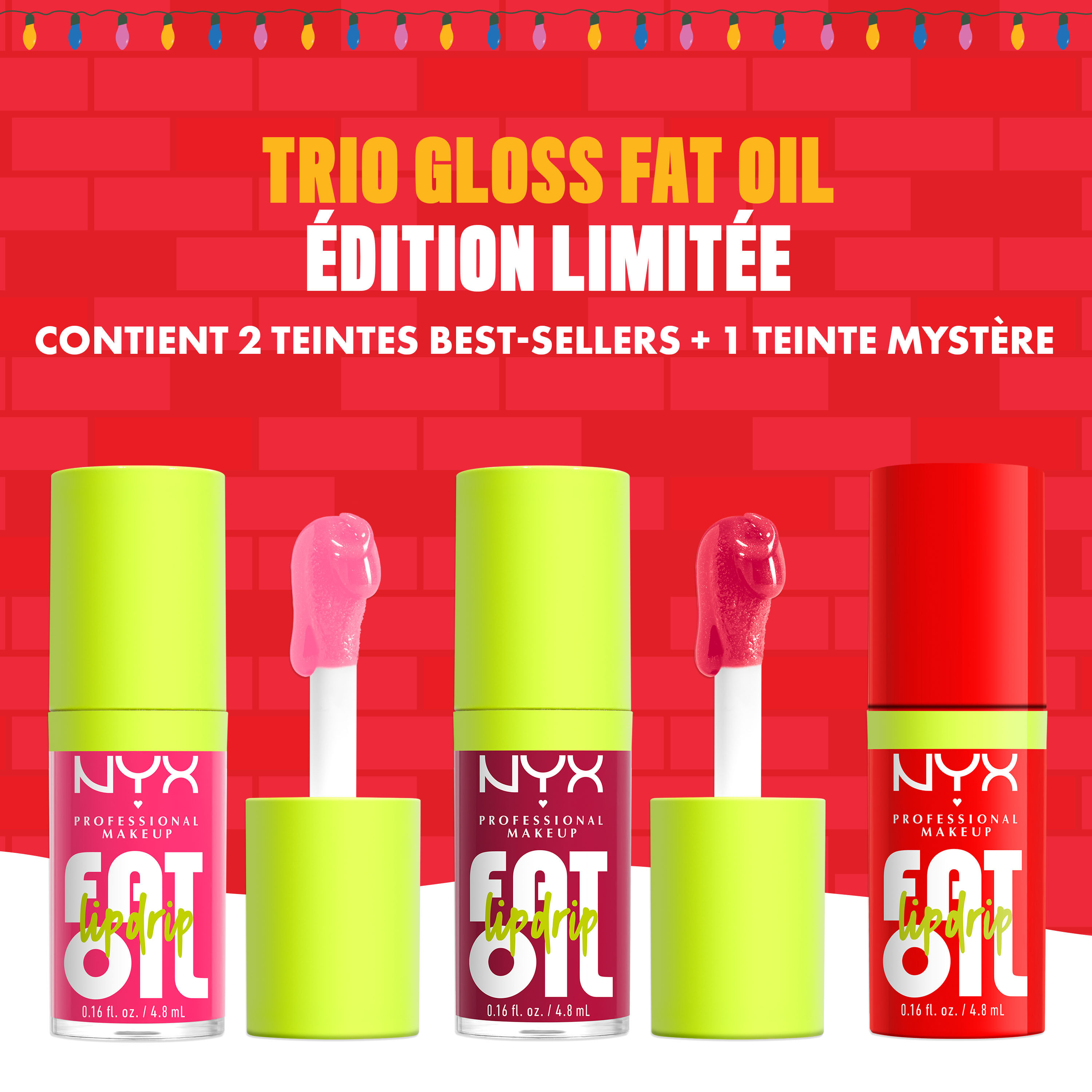 Trio gloss Fat Oil - Edition limitee Maman j'ai rate l'avion