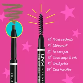 Crayon a Sourcils Double - Embout Micro Brow Pencil